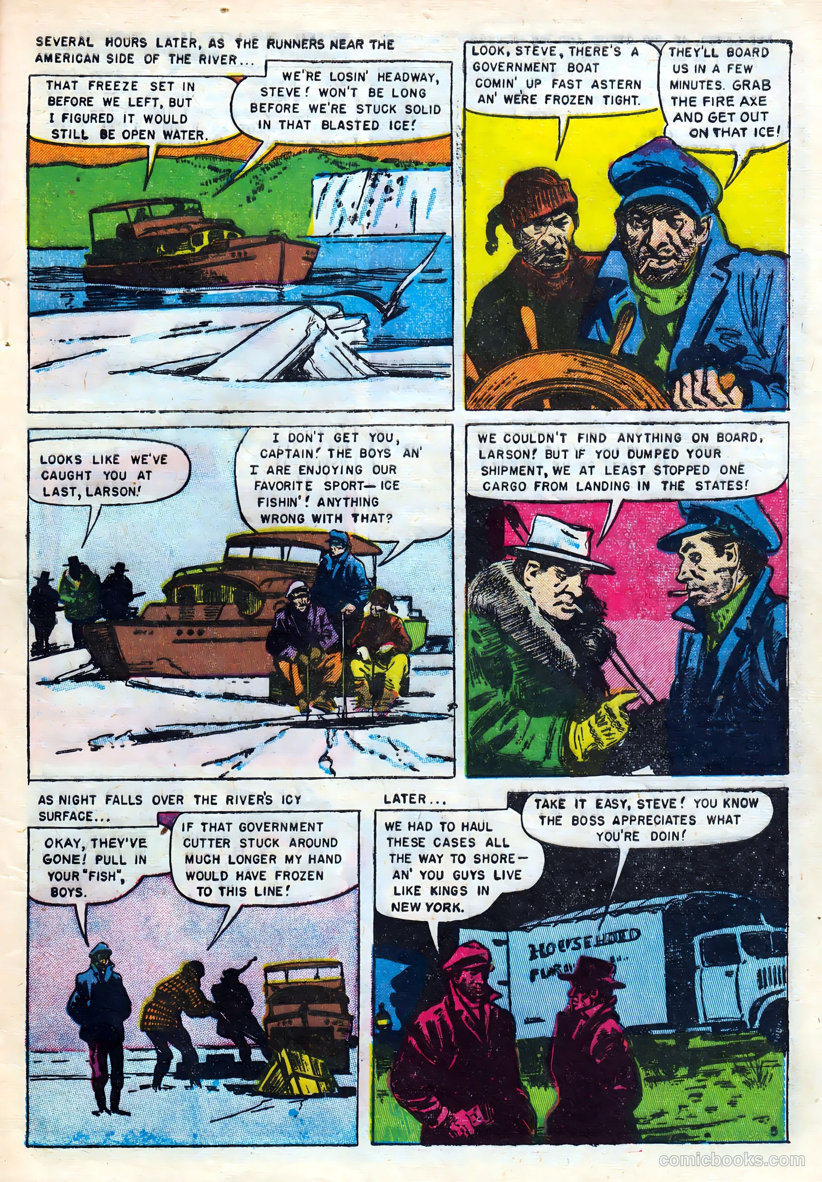 Crime Detective Comics #4 (1950) — page 7 of 52