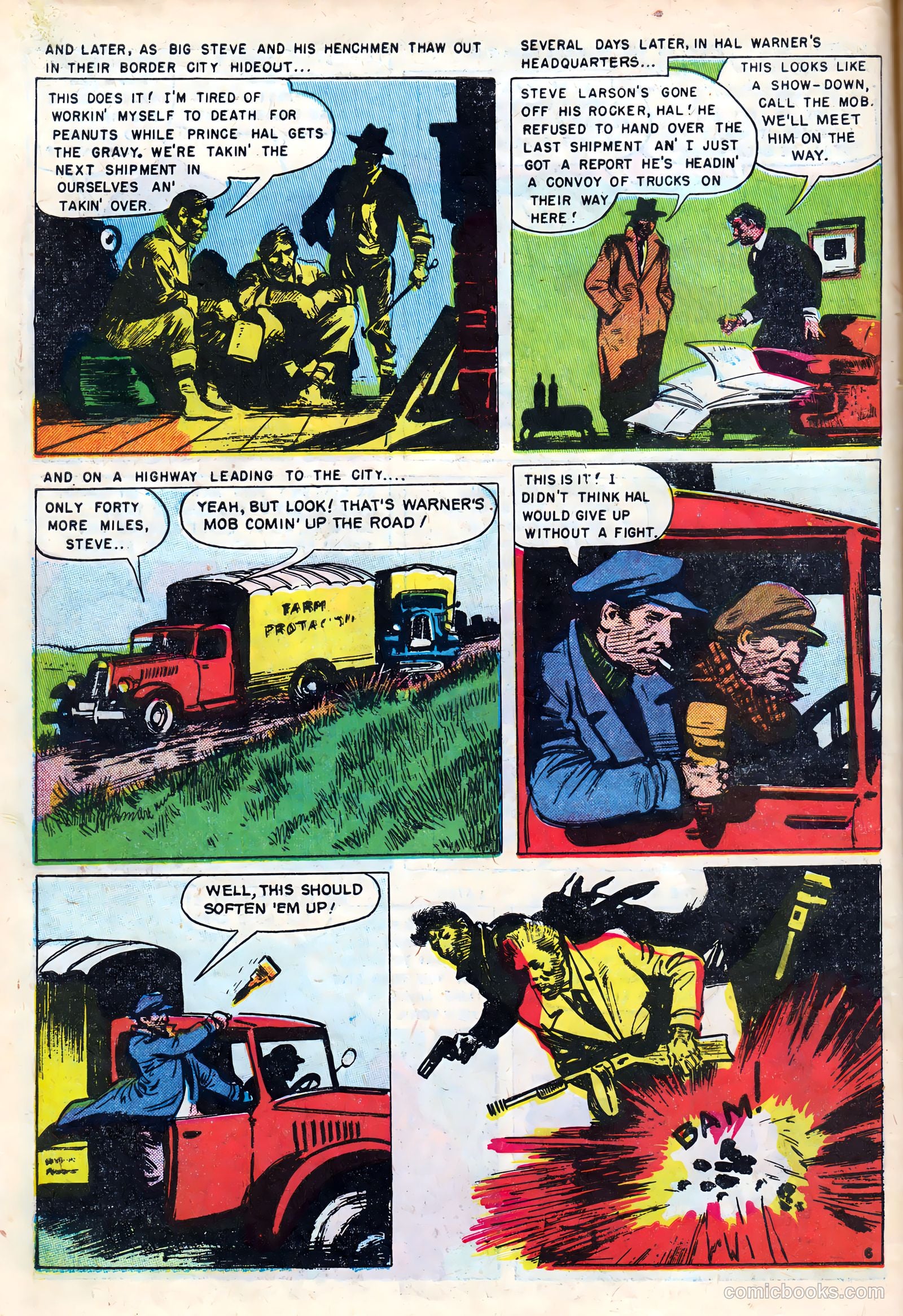 Crime Detective Comics #4 (1950) — page 8 of 52