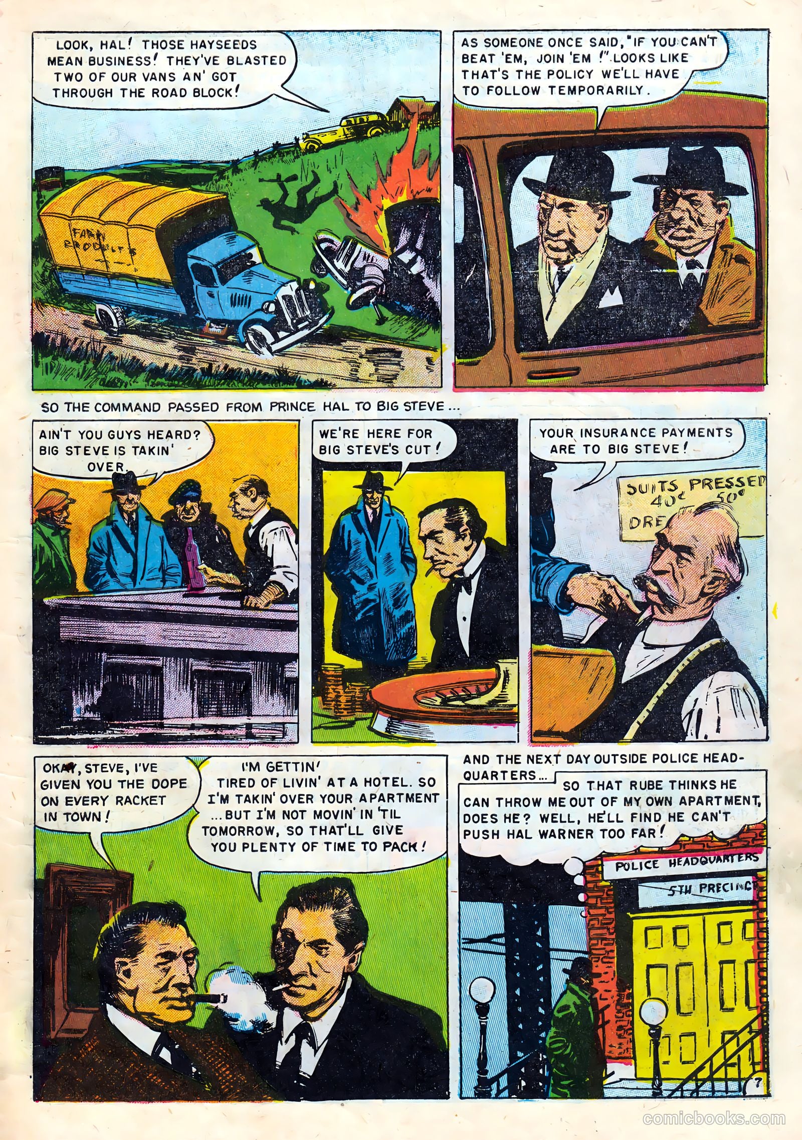 Crime Detective Comics #4 (1950) — page 9 of 52