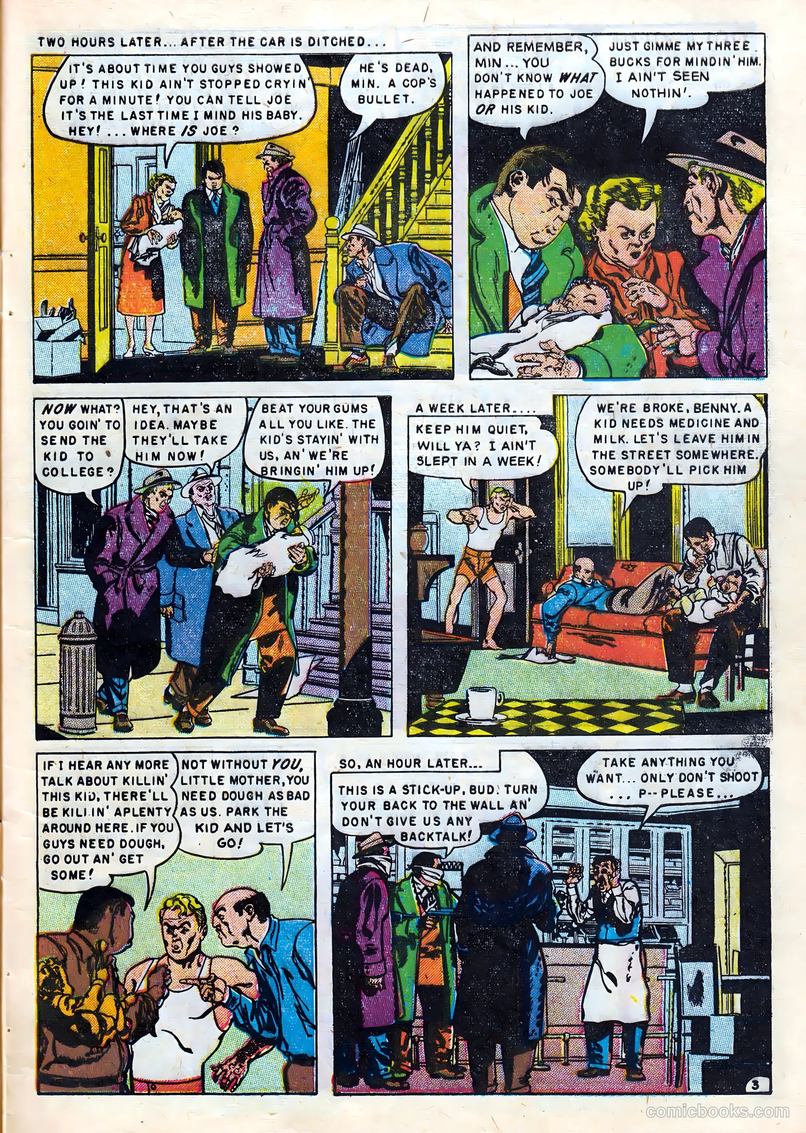 Crime Detective Comics #4 (1950) — page 13 of 52