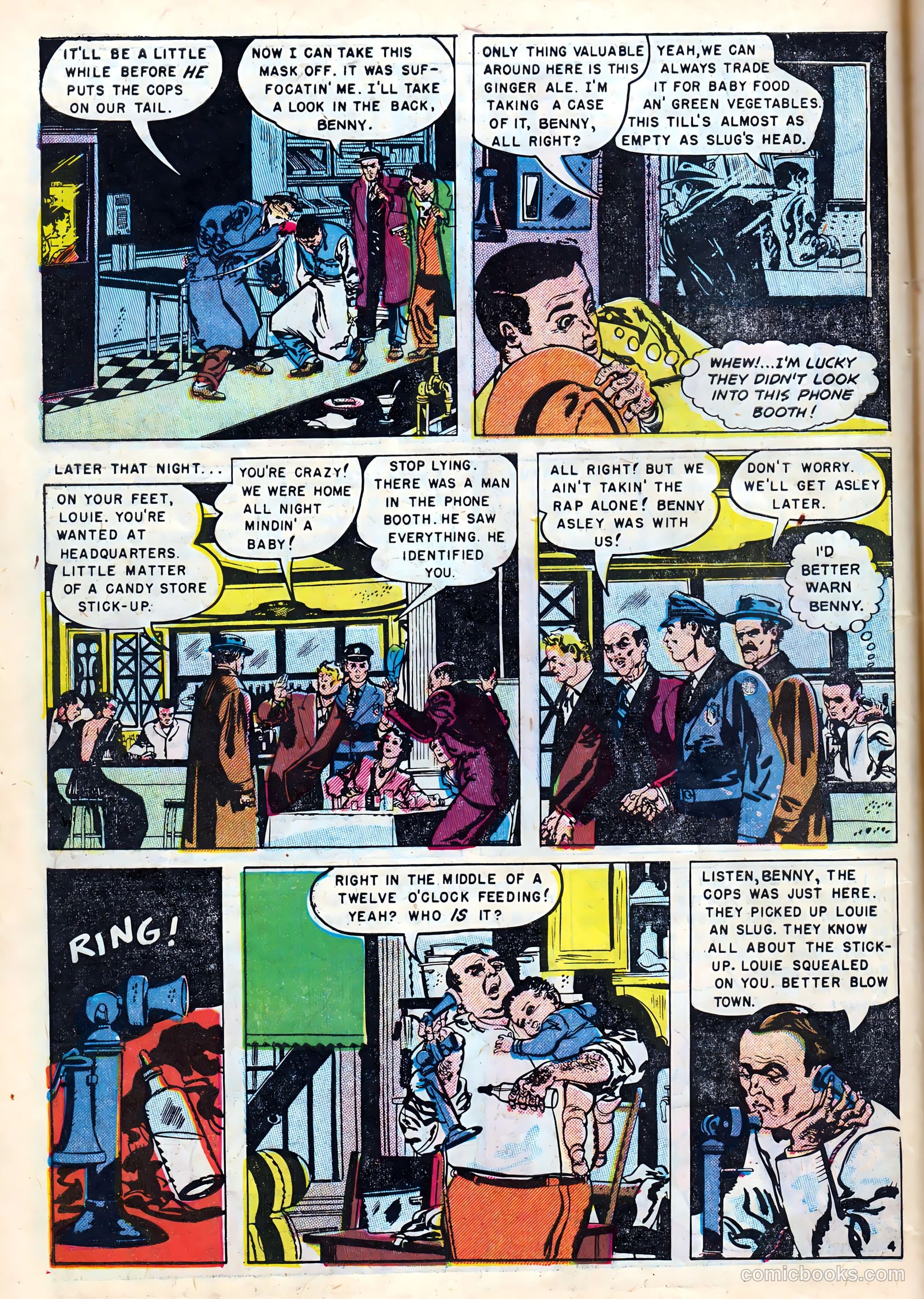 Crime Detective Comics #4 (1950) — page 14 of 52