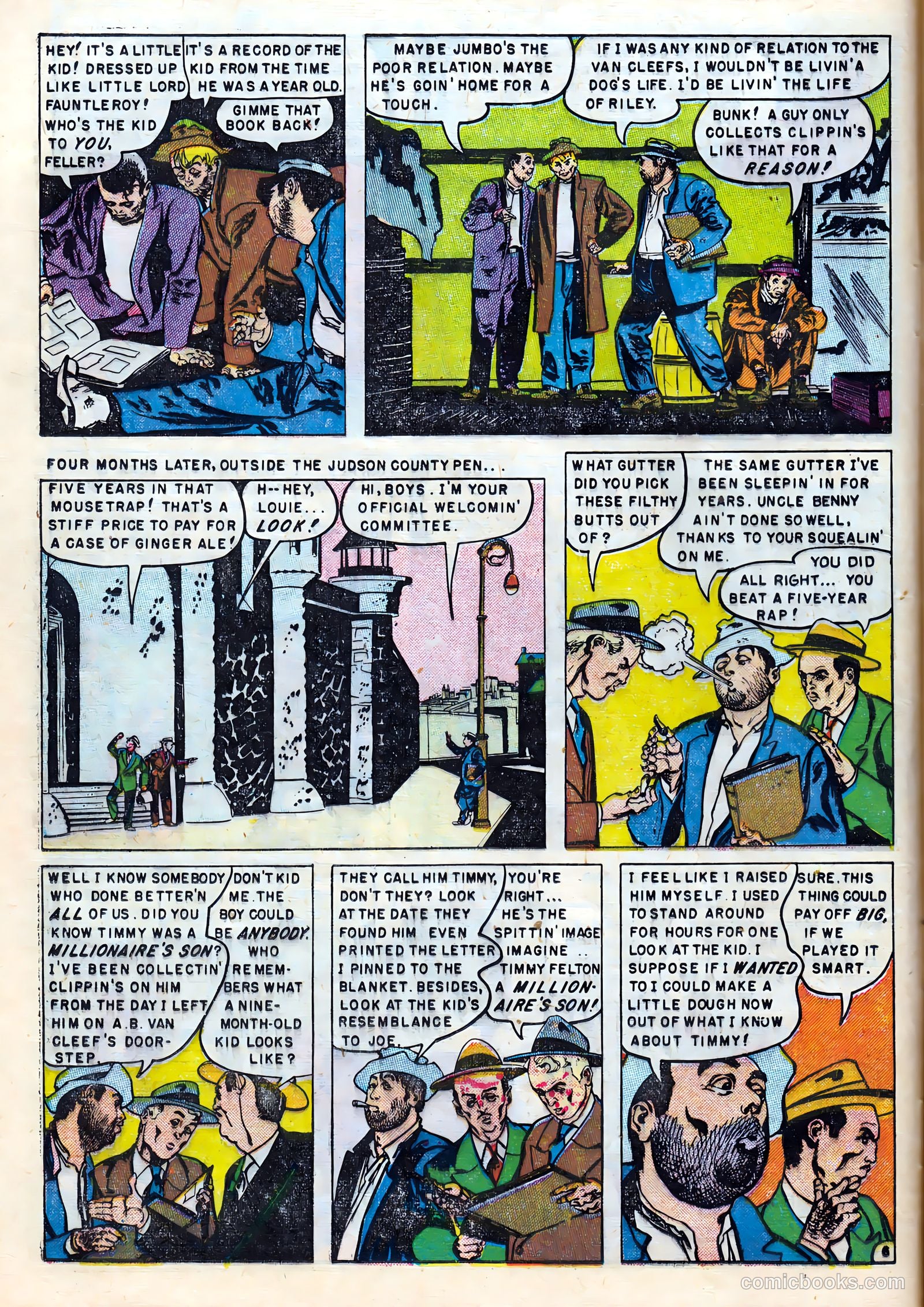 Crime Detective Comics #4 (1950) — page 16 of 52