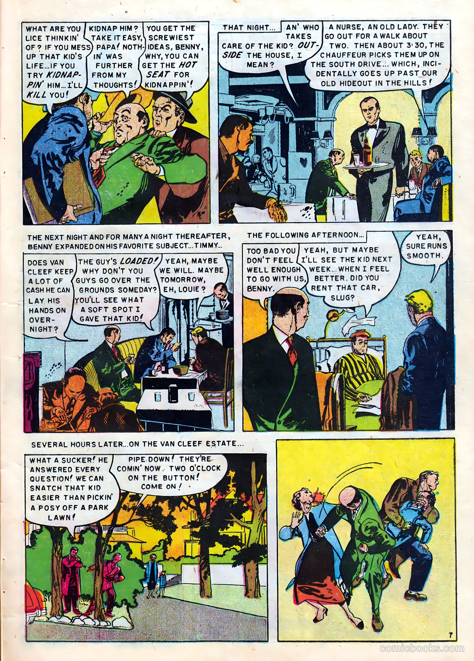Crime Detective Comics #4 (1950) — page 17 of 52