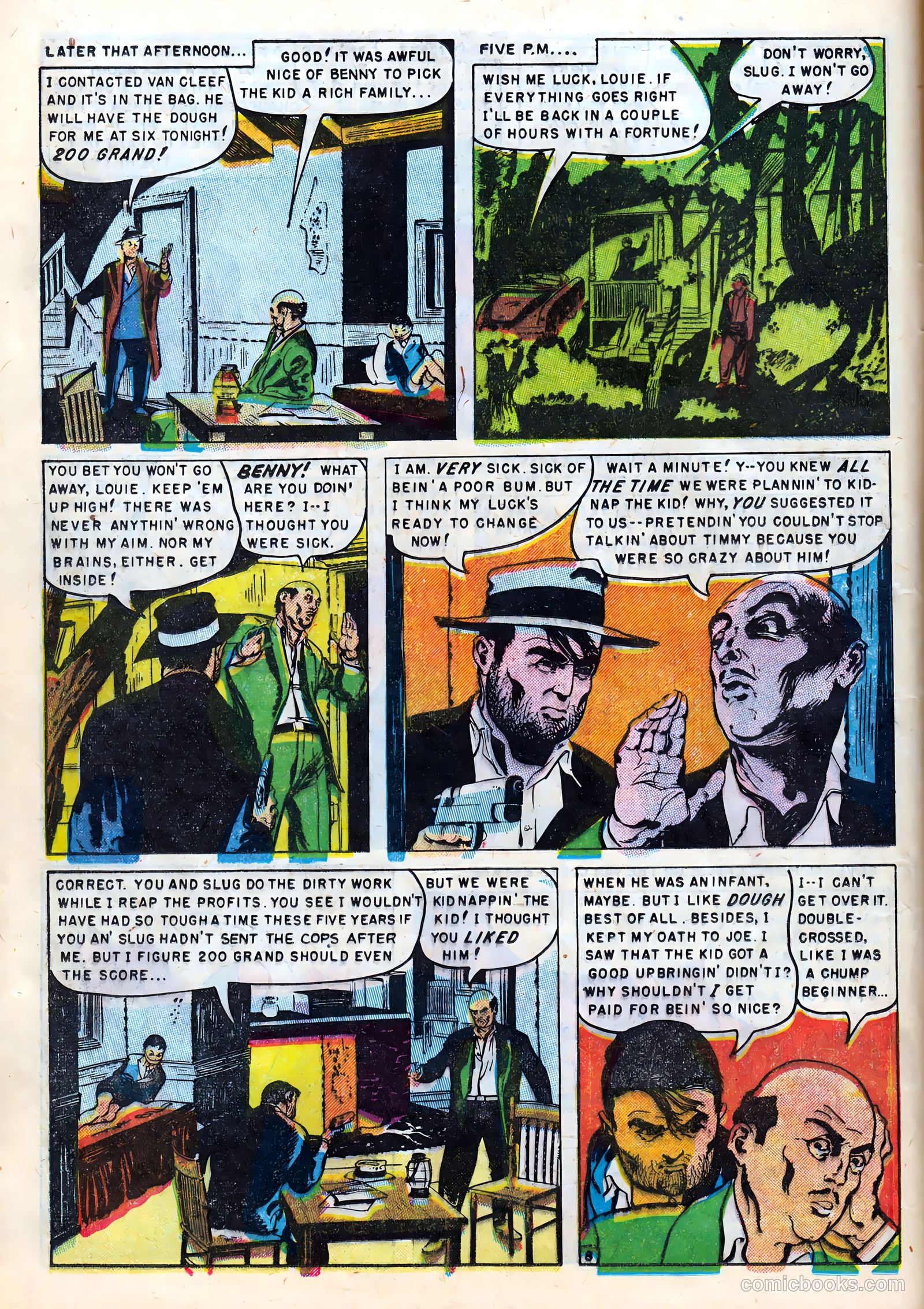 Crime Detective Comics #4 (1950) — page 18 of 52