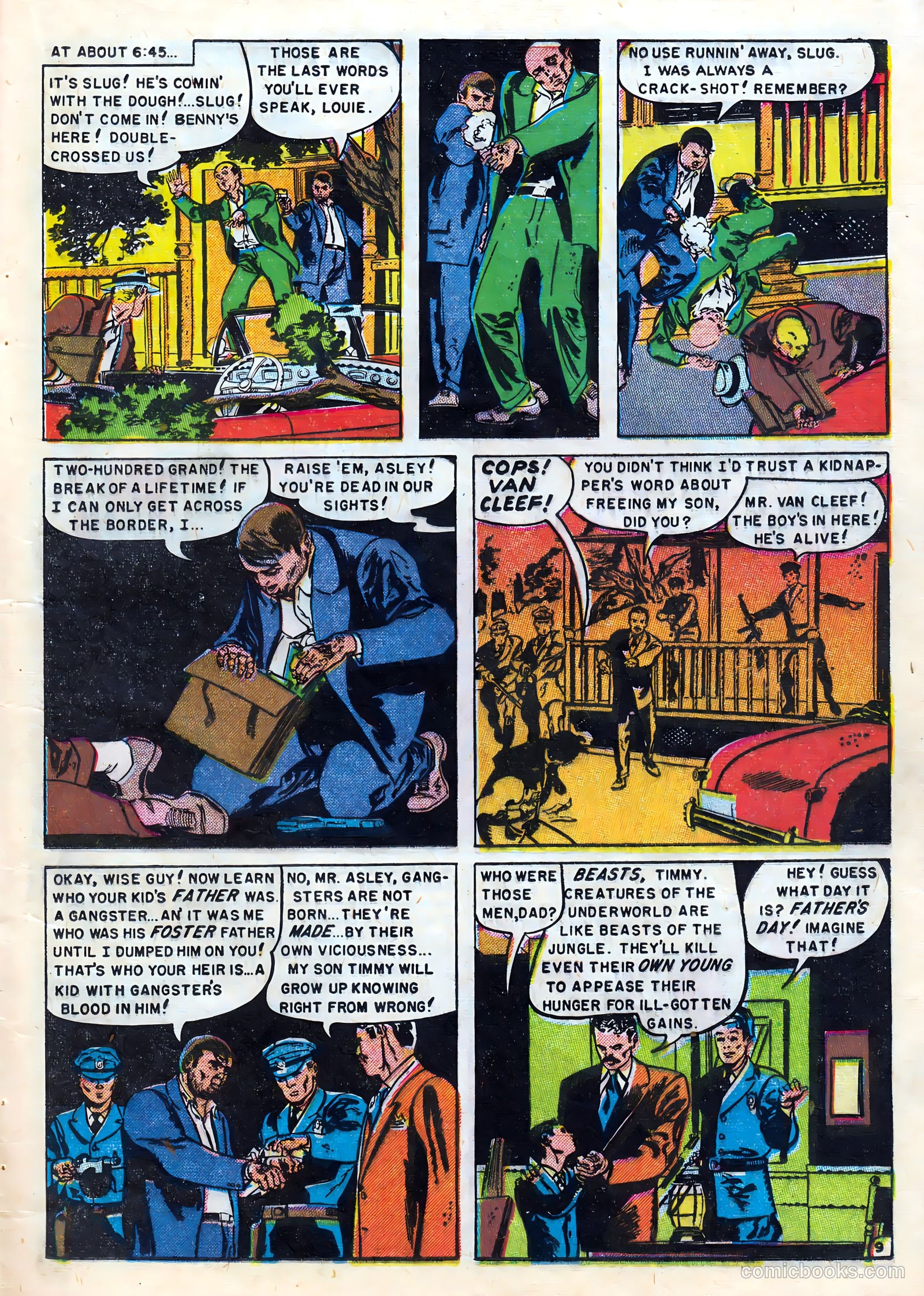 Crime Detective Comics #4 (1950) — page 19 of 52