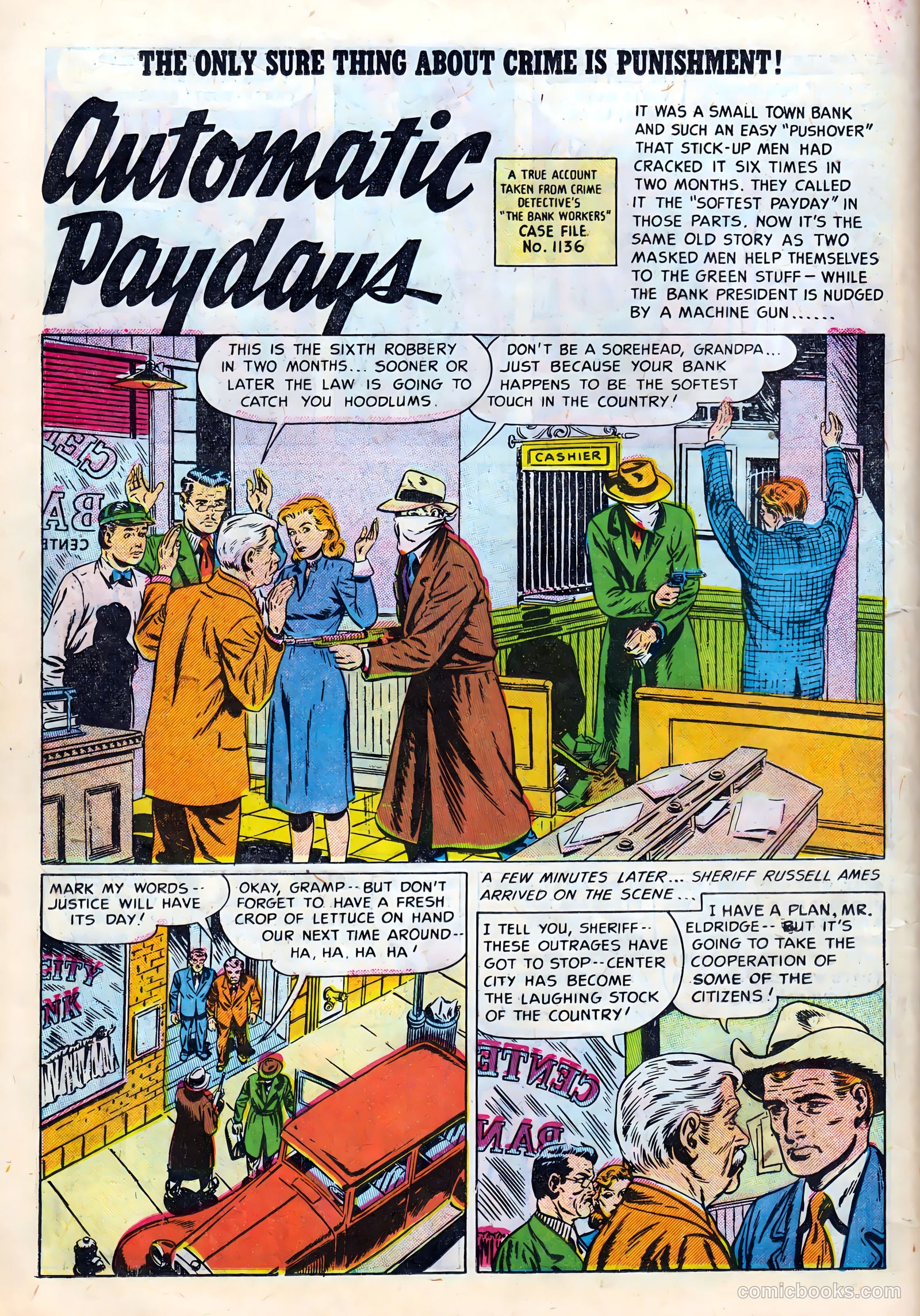Crime Detective Comics #4 (1950) — page 20 of 52