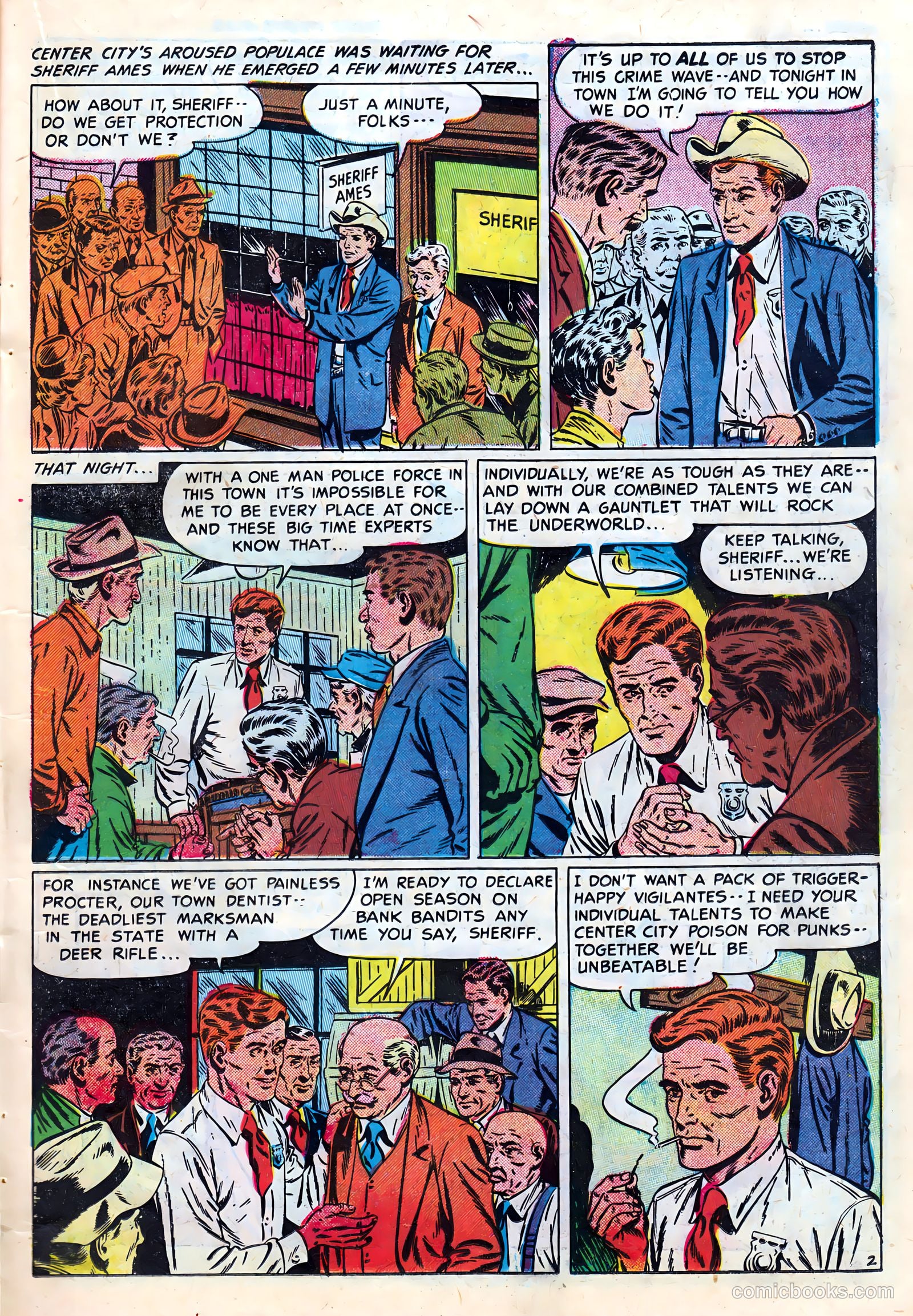 Crime Detective Comics #4 (1950) — page 21 of 52