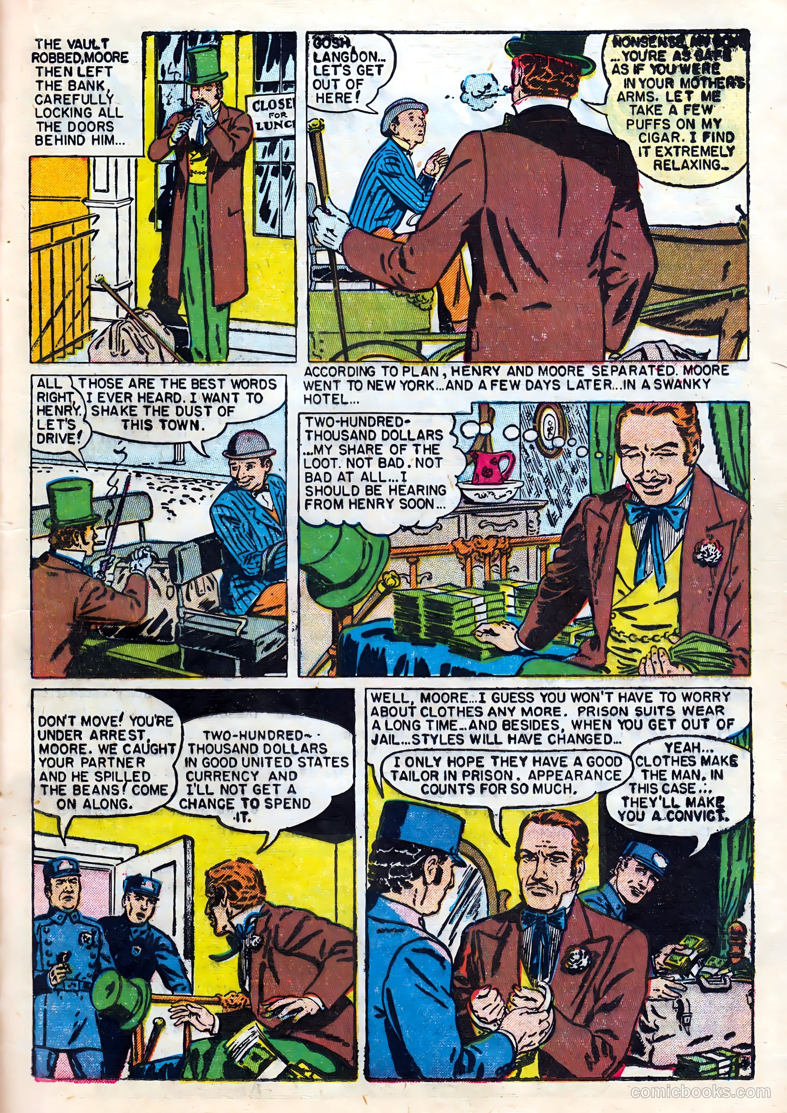 Crime Detective Comics #4 (1950) — page 31 of 52