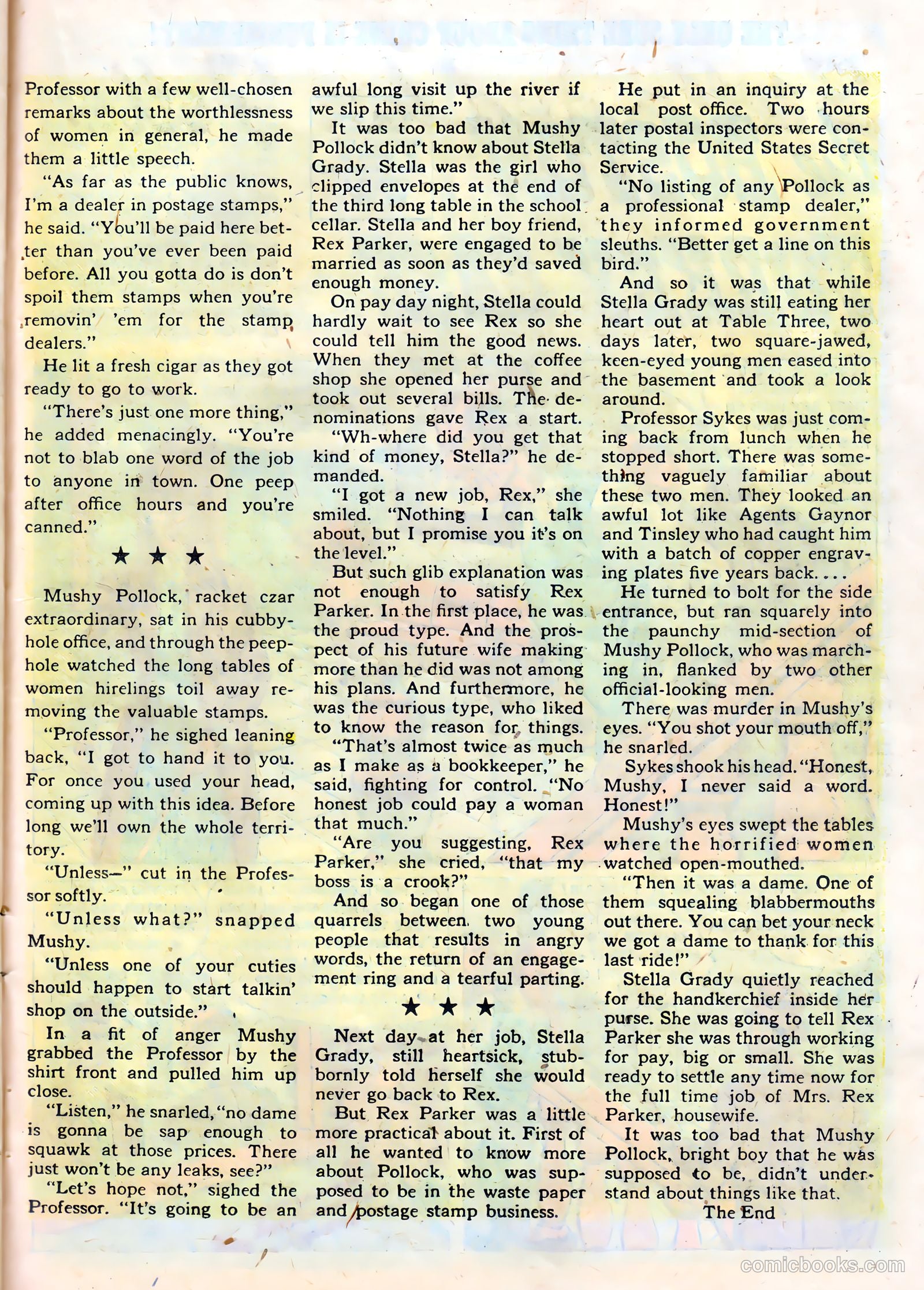 Crime Detective Comics #4 (1950) — page 33 of 52