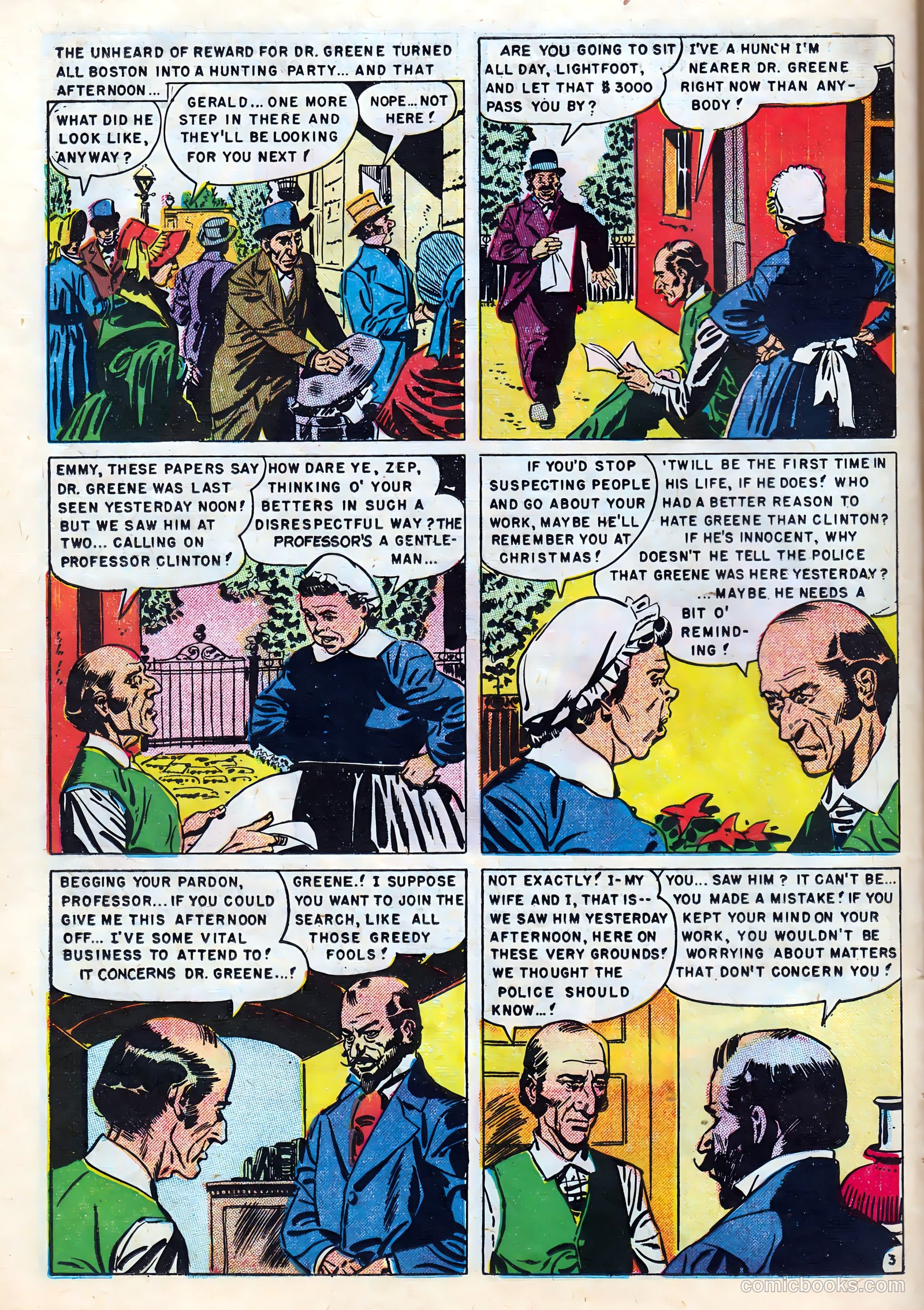 Crime Detective Comics #4 (1950) — page 36 of 52