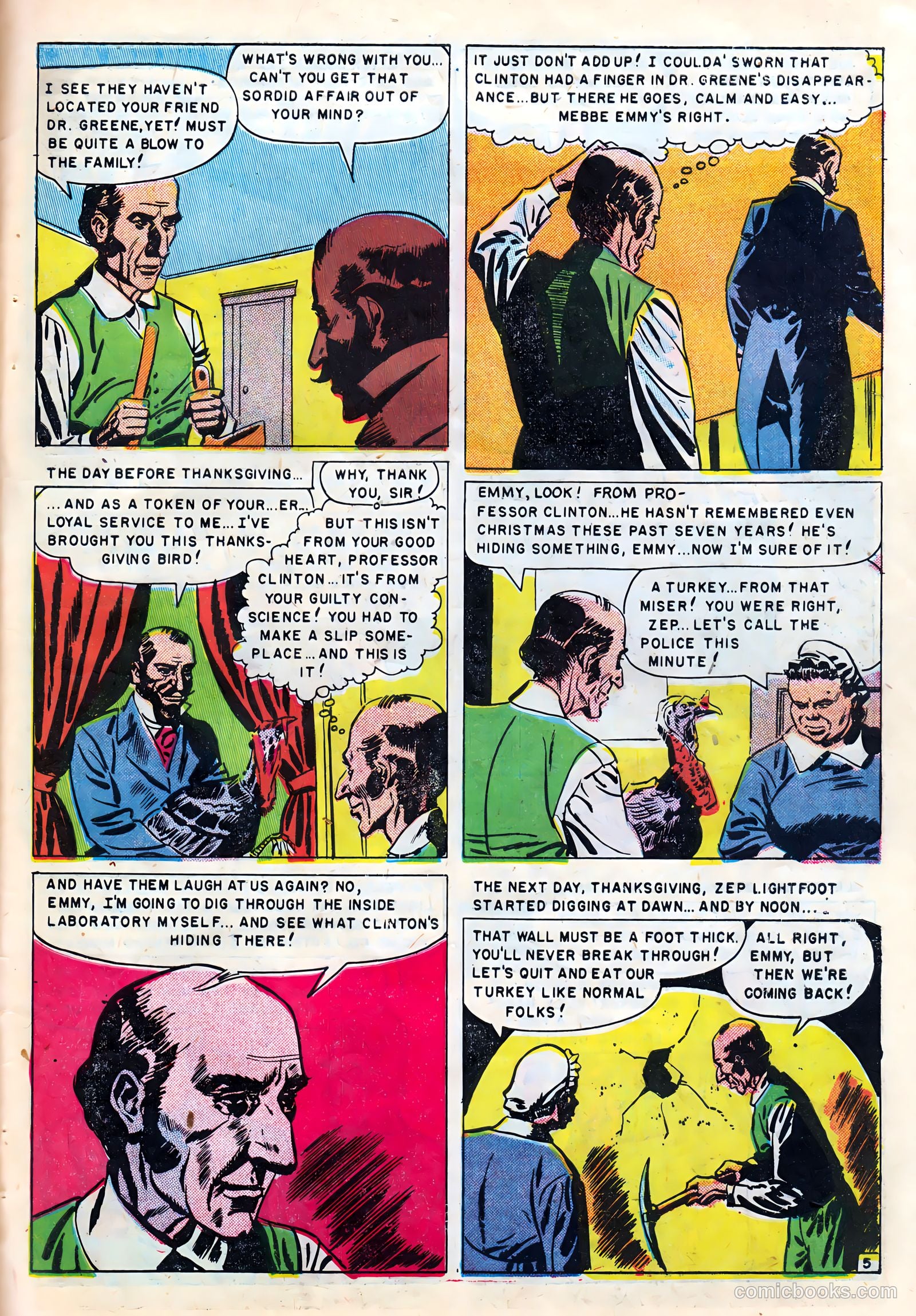 Crime Detective Comics #4 (1950) — page 39 of 52