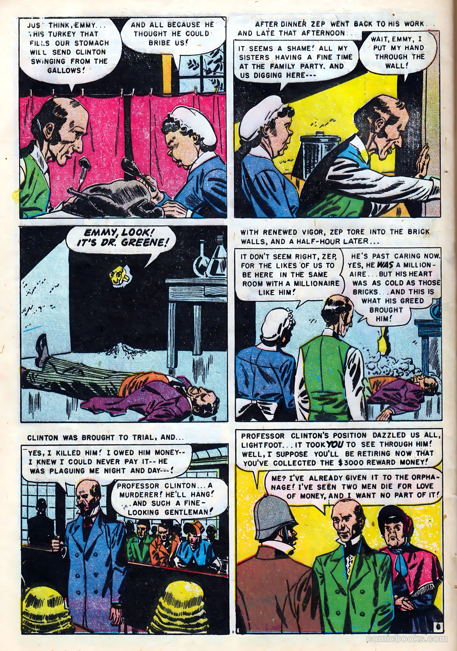 Crime Detective Comics #4 (1950) — page 40 of 52