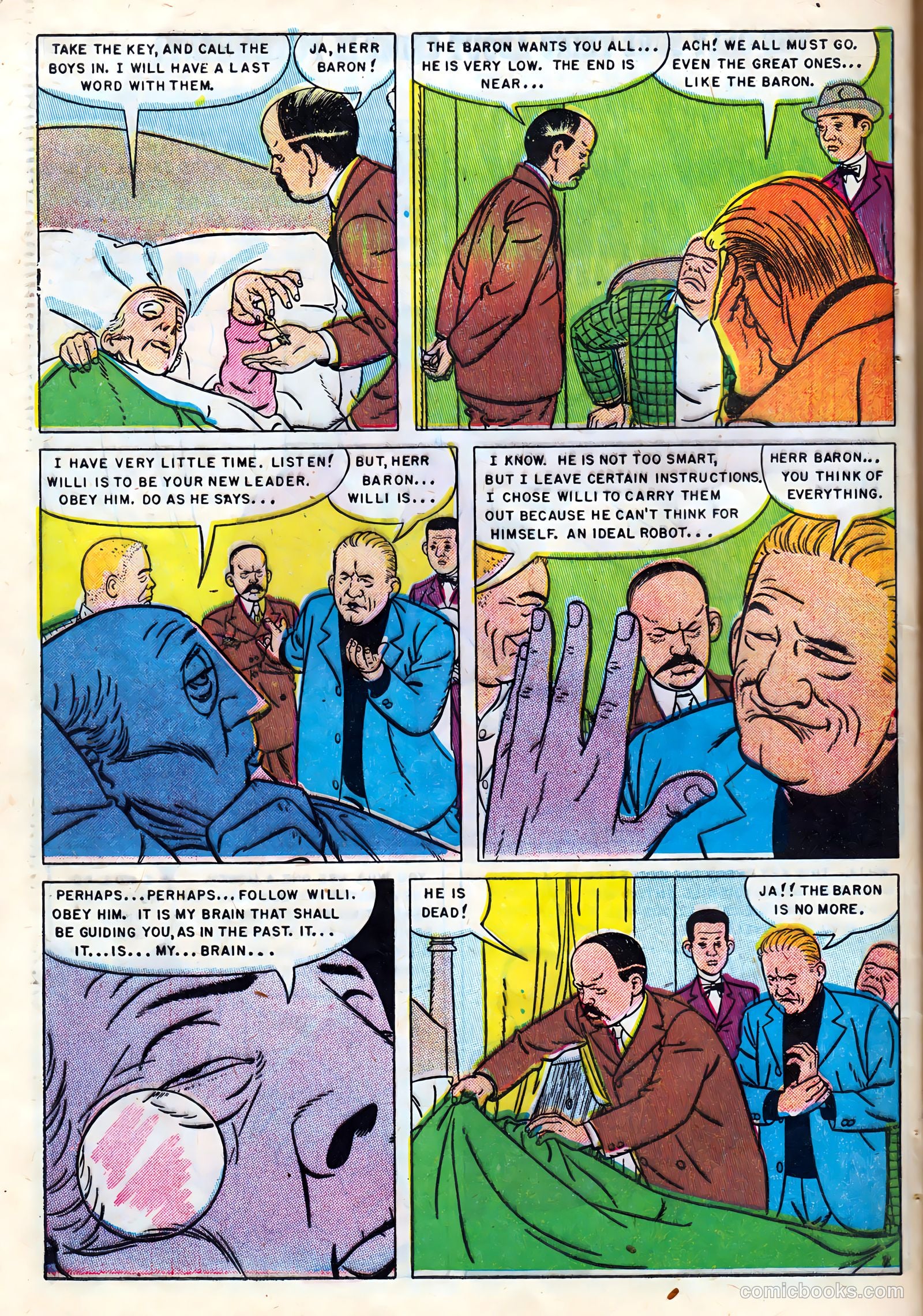 Crime Detective Comics #4 (1950) — page 42 of 52