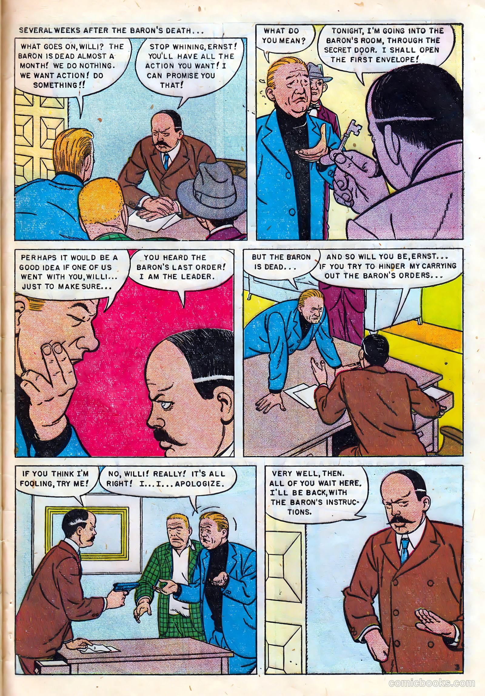 Crime Detective Comics #4 (1950) — page 43 of 52