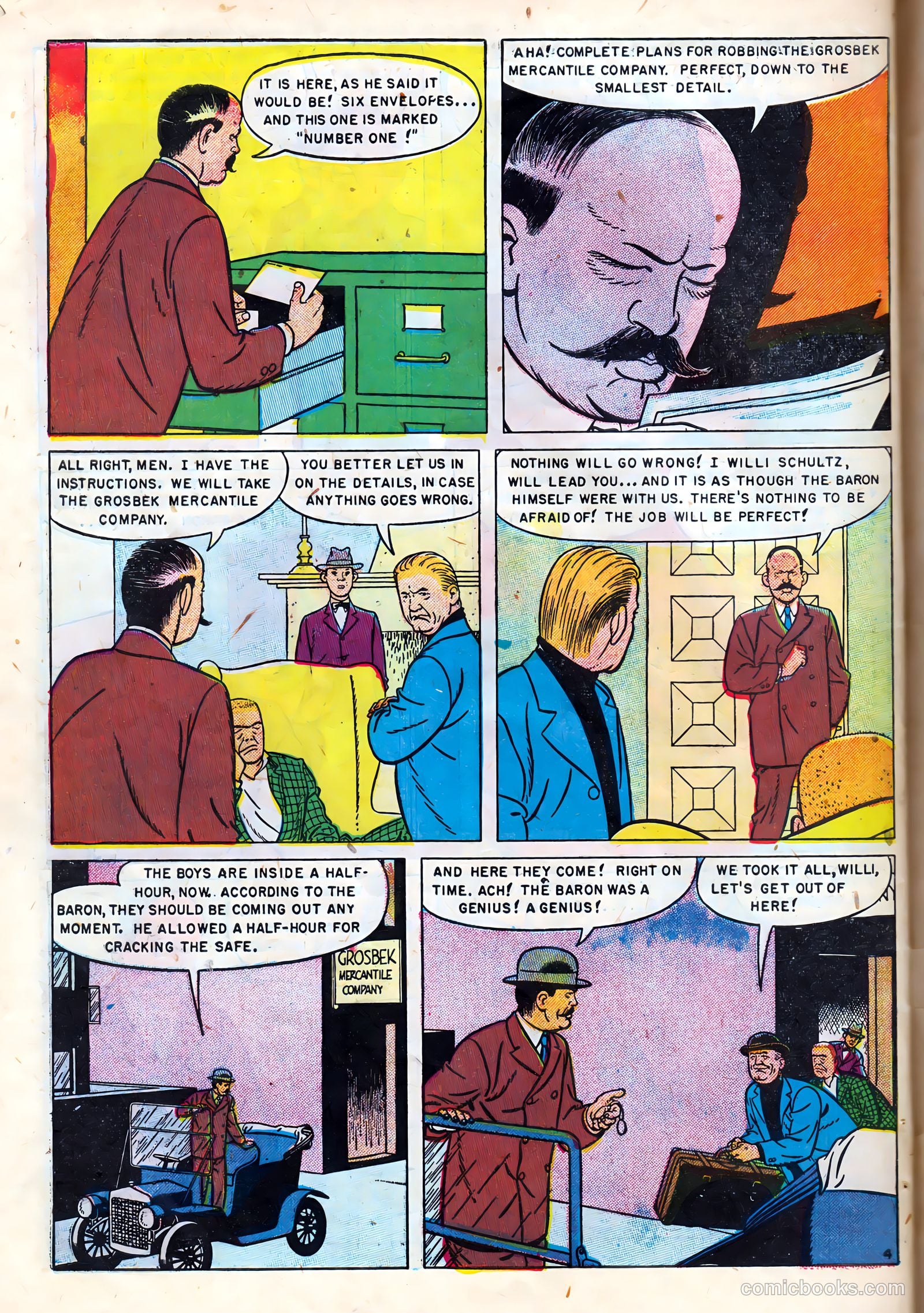 Crime Detective Comics #4 (1950) — page 44 of 52