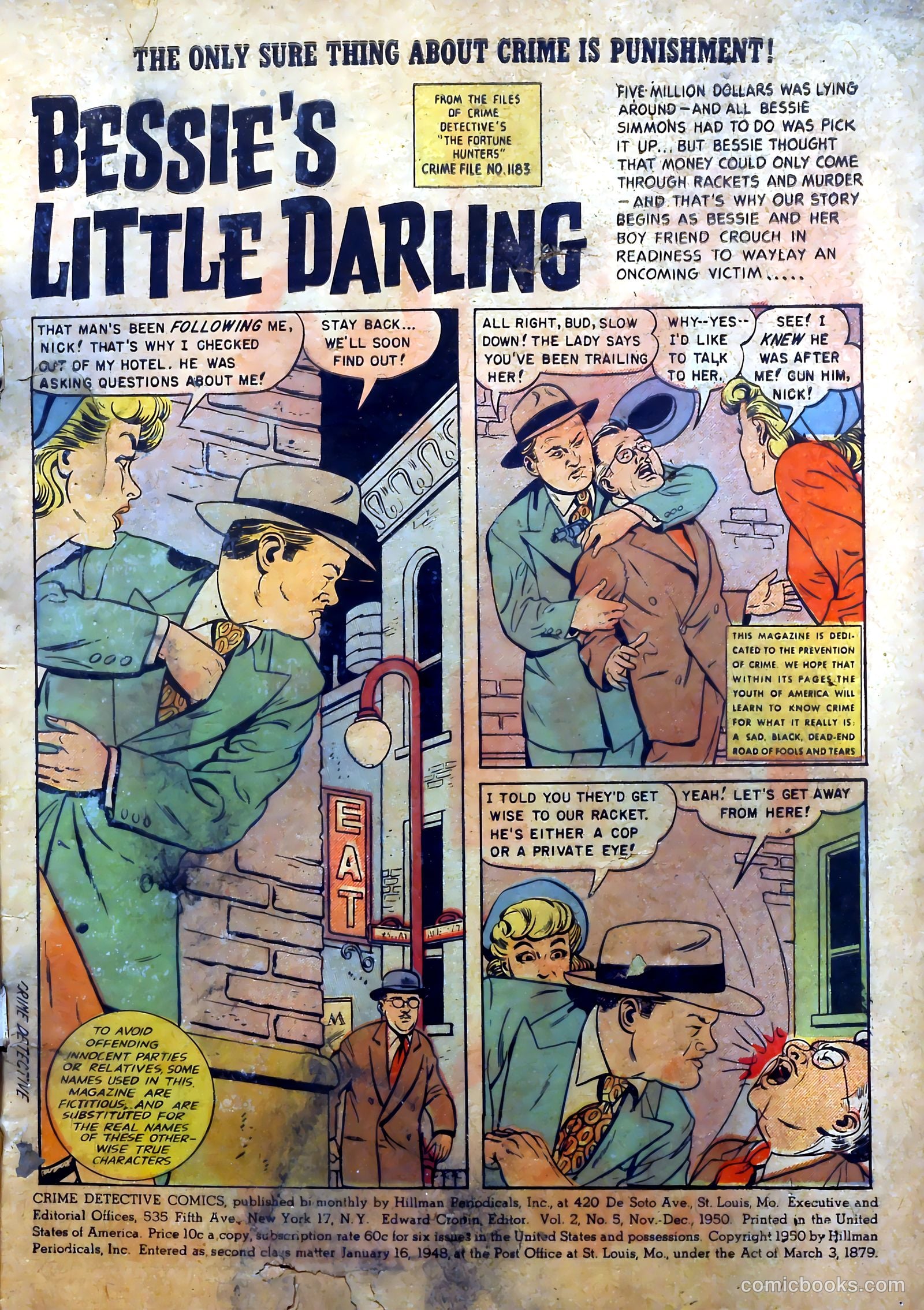 Crime Detective Comics #5 (1952) — page 4 of 53