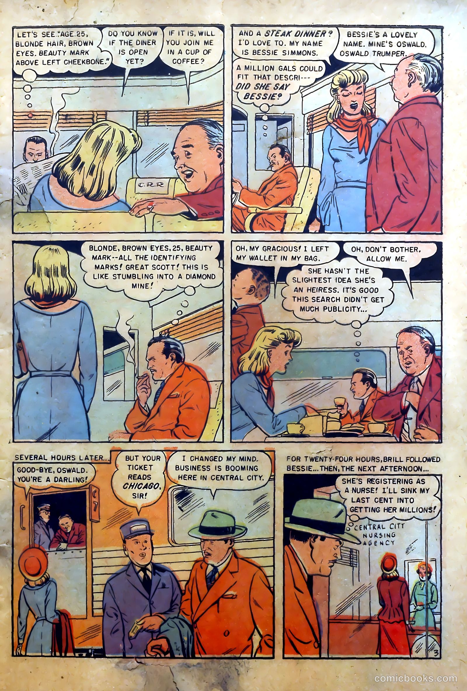 Crime Detective Comics #5 (1952) — page 6 of 53