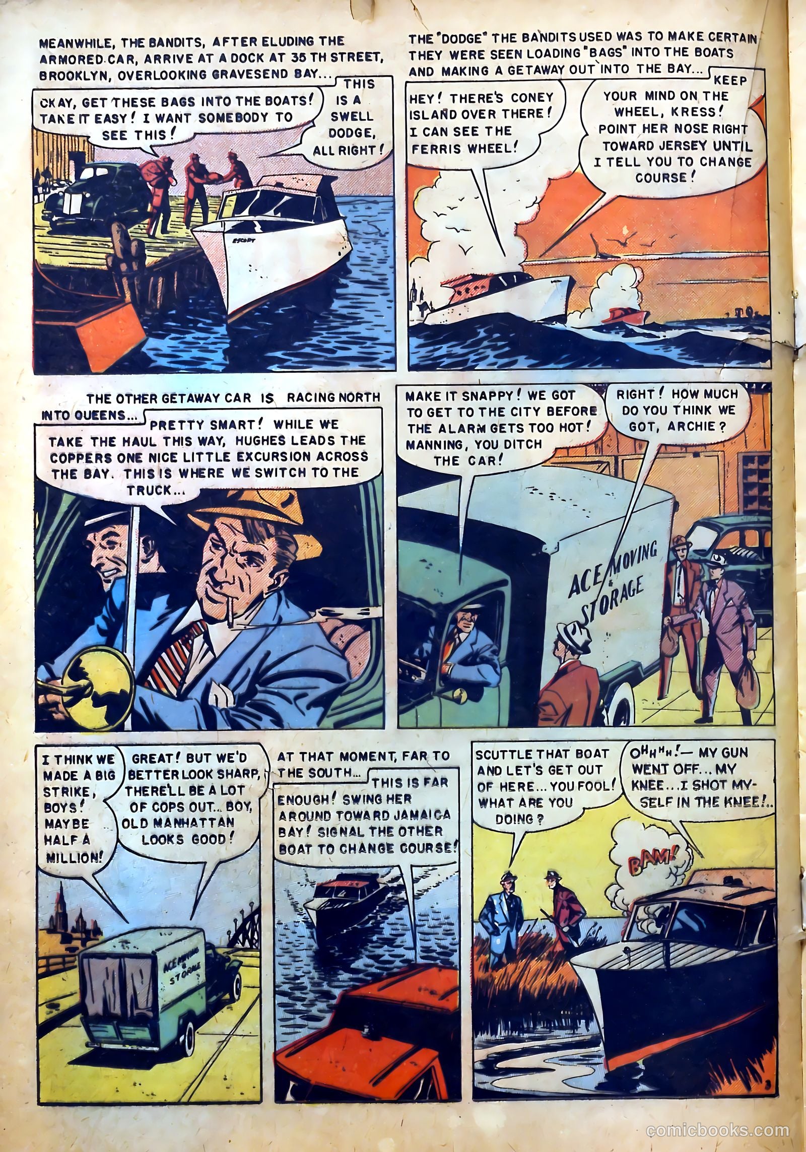 Crime Detective Comics #5 (1952) — page 23 of 53