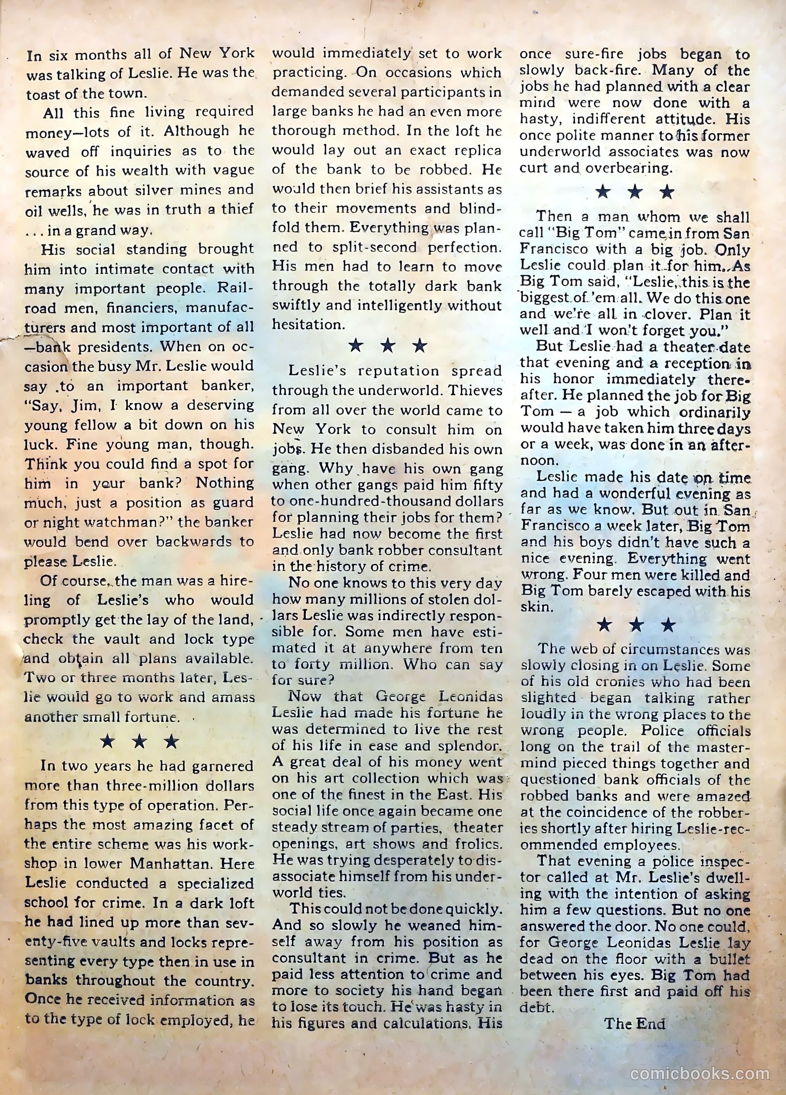 Crime Detective Comics #5 (1952) — page 30 of 53