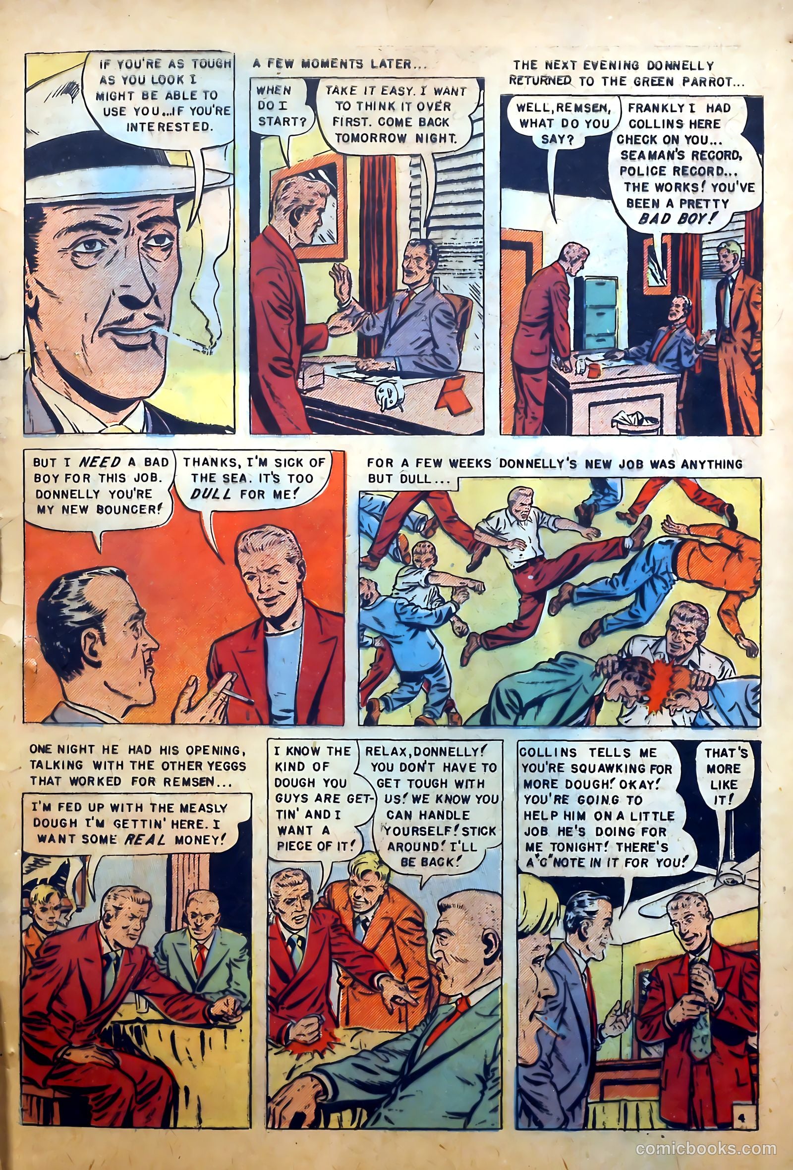 Crime Detective Comics #5 (1952) — page 44 of 53