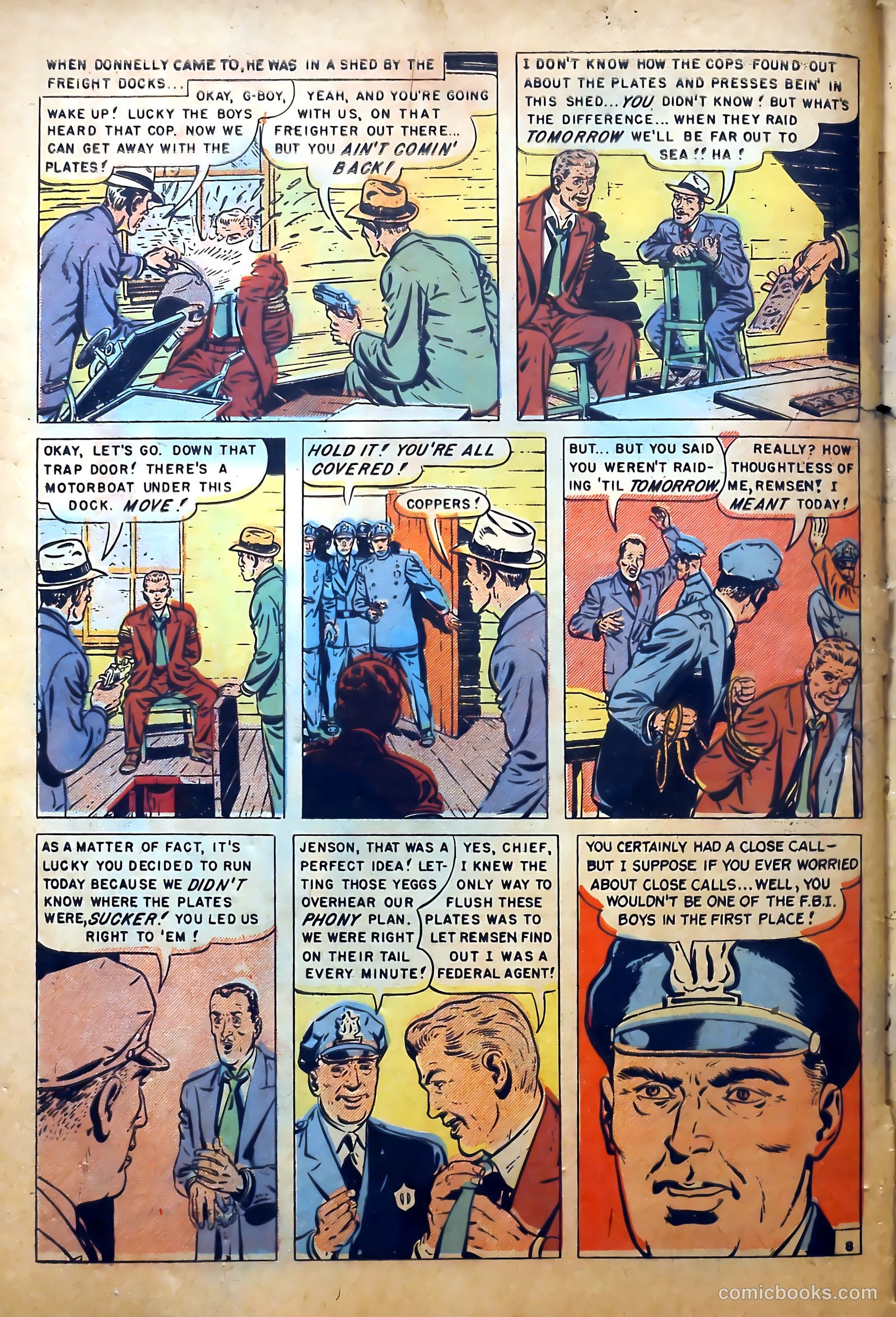 Crime Detective Comics #5 (1952) — page 49 of 53