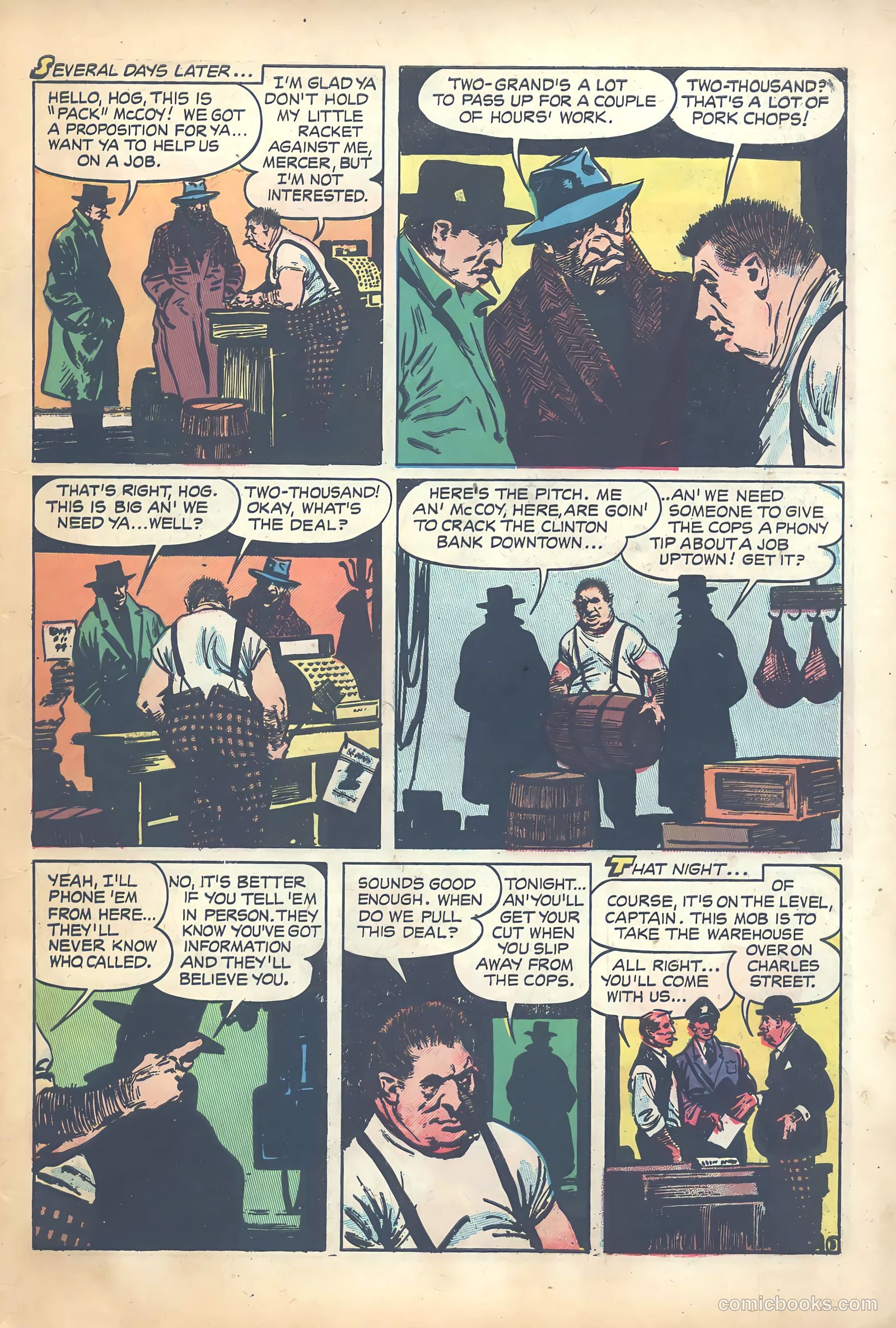 Crime Detective Comics #6 (1949) — page 5 of 52