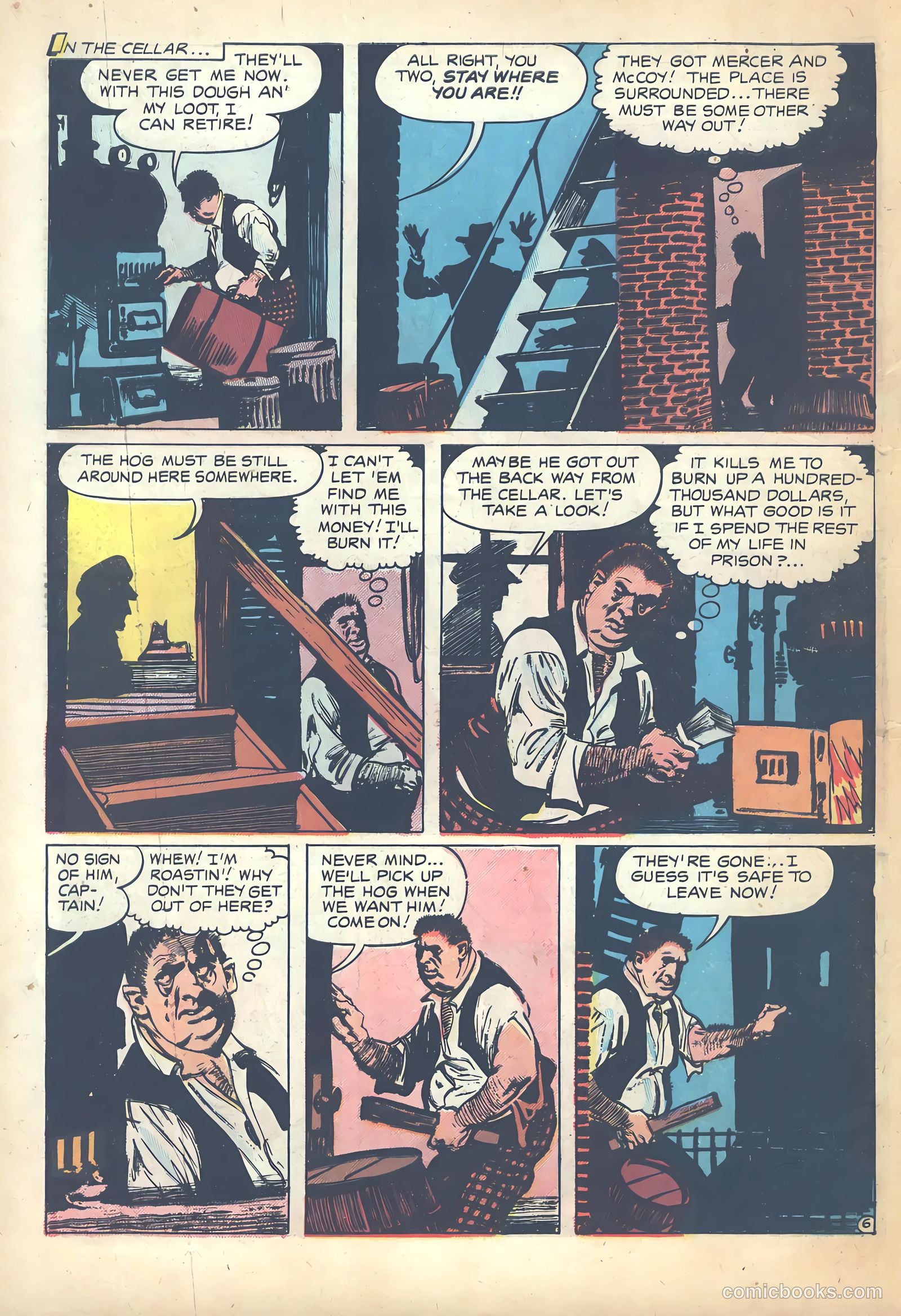 Crime Detective Comics #6 (1949) — page 8 of 52