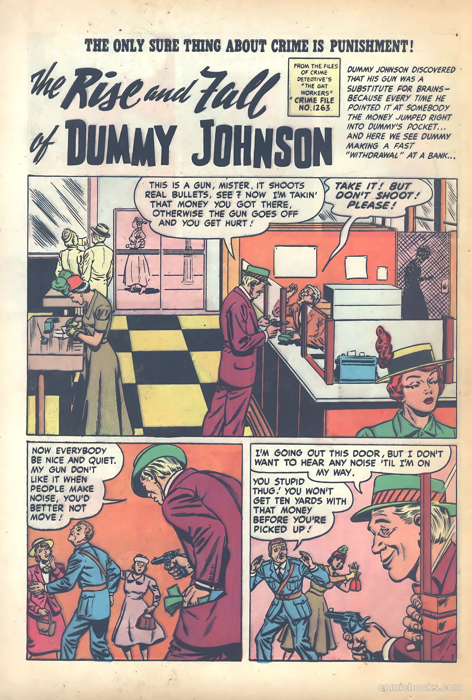 Crime Detective Comics #6 (1949) — page 10 of 52