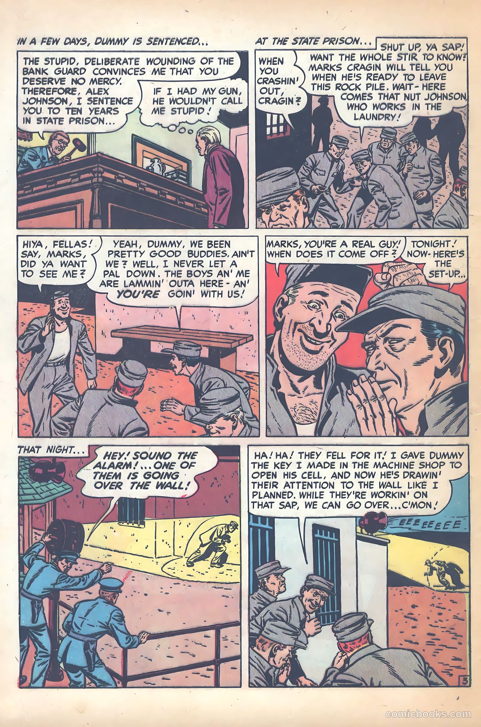 Crime Detective Comics #6 (1949) — page 12 of 52
