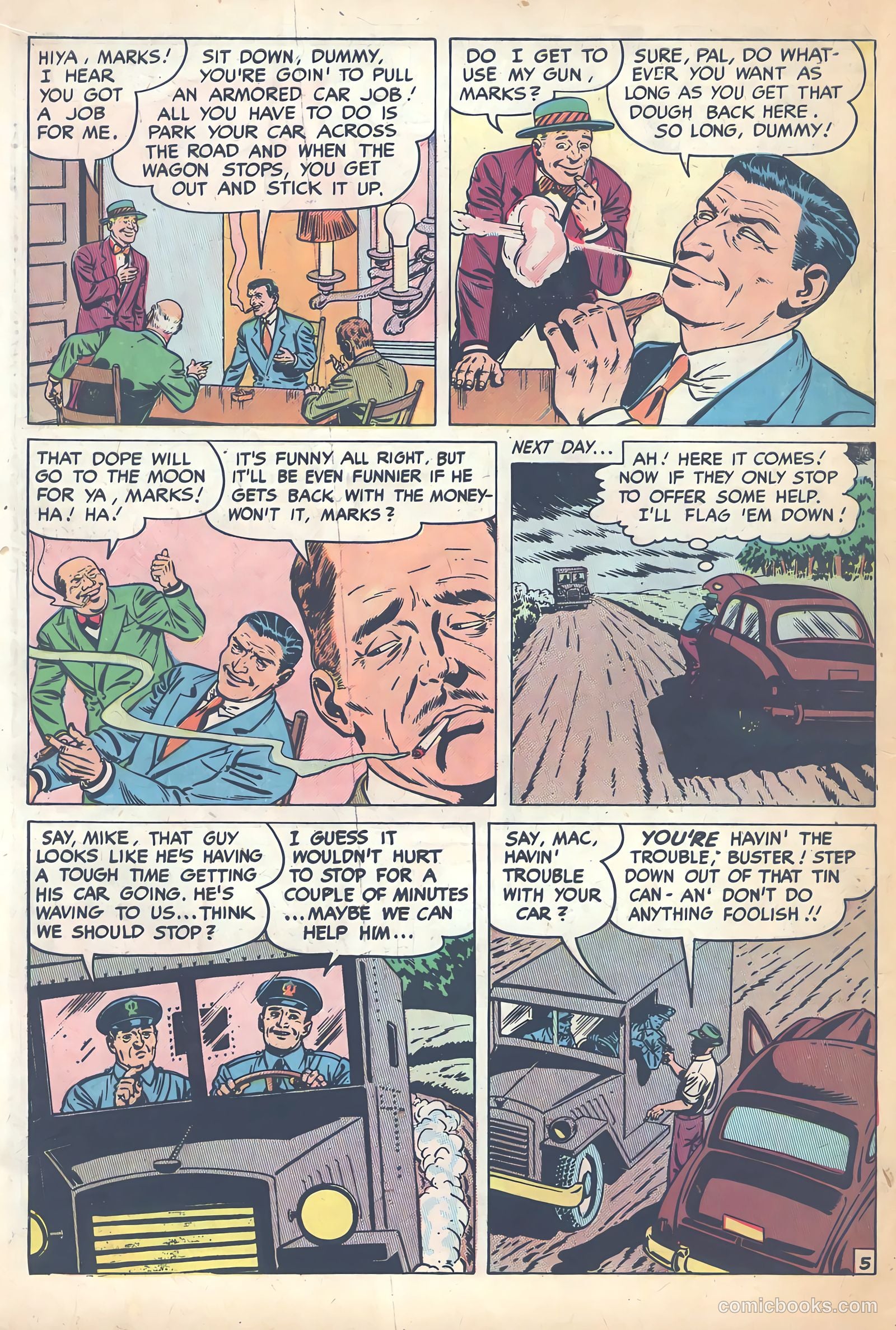 Crime Detective Comics #6 (1949) — page 14 of 52
