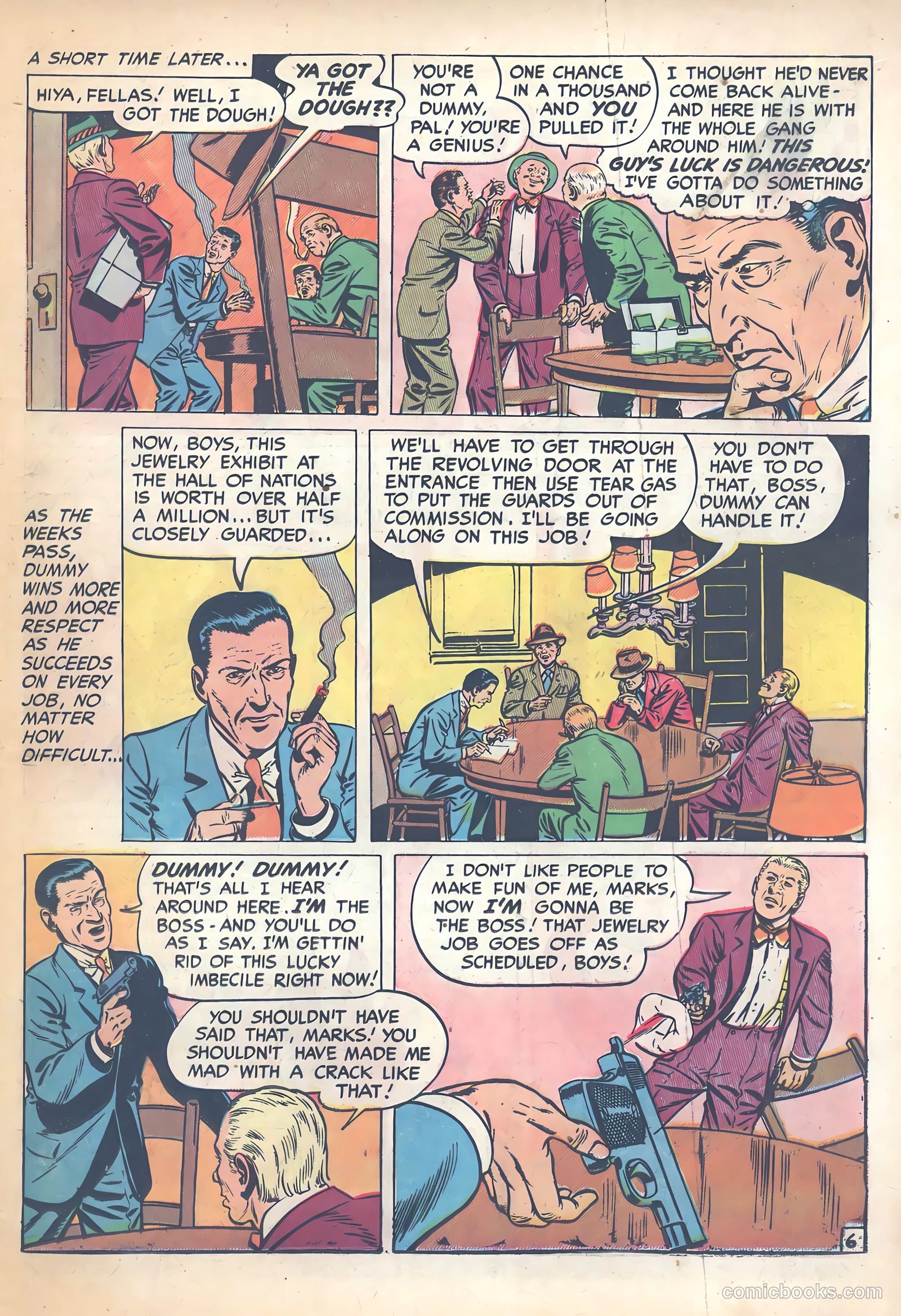 Crime Detective Comics #6 (1949) — page 15 of 52