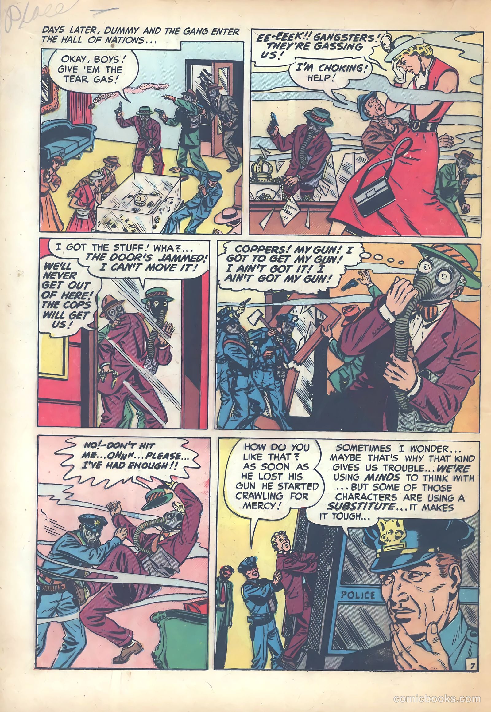 Crime Detective Comics #6 (1949) — page 16 of 52