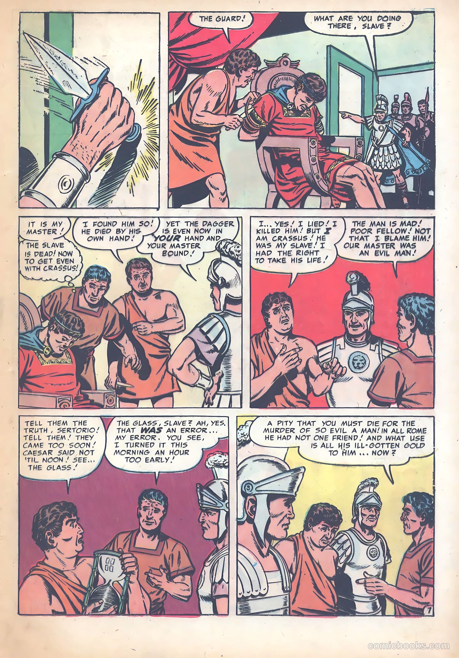 Crime Detective Comics #6 (1949) — page 23 of 52