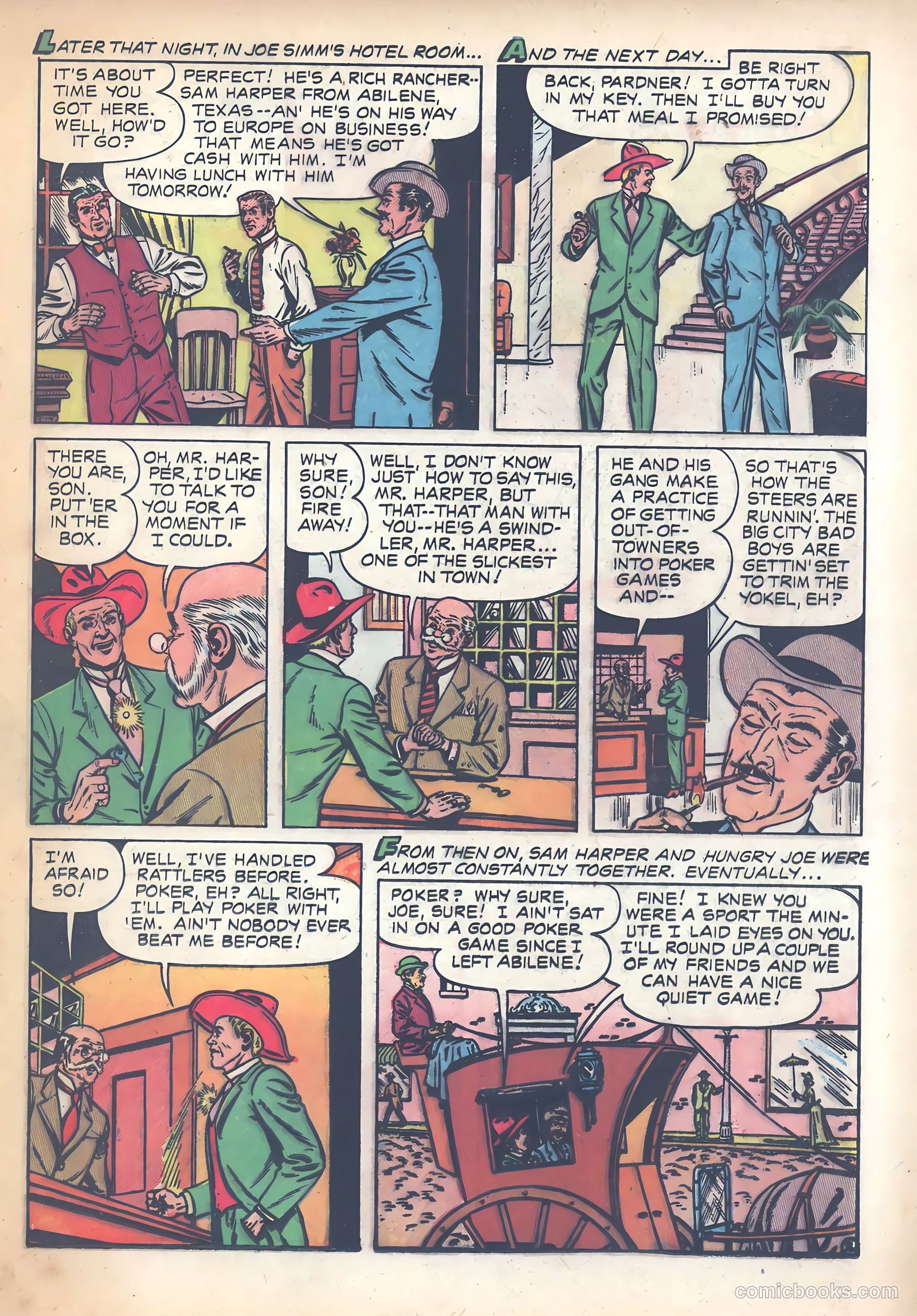 Crime Detective Comics #6 (1949) — page 25 of 52