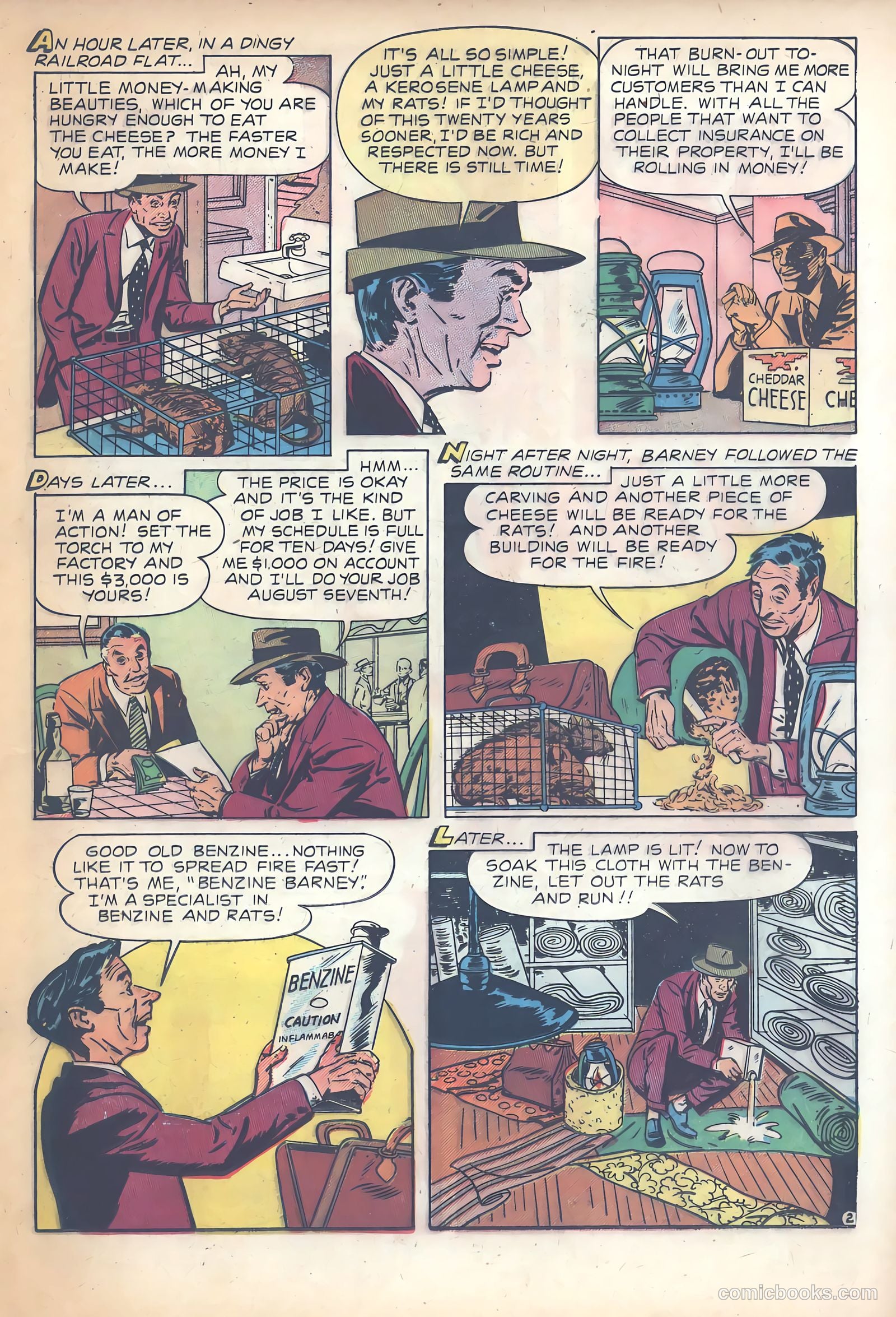 Crime Detective Comics #6 (1949) — page 31 of 52