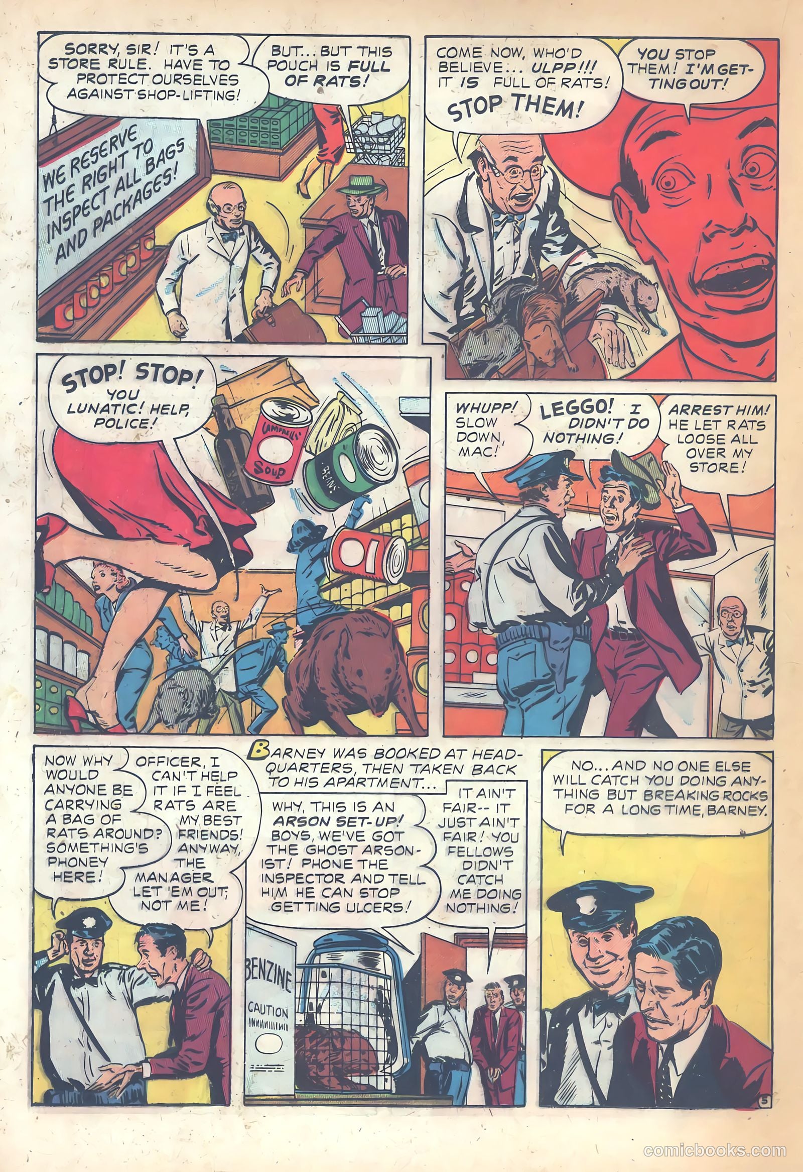 Crime Detective Comics #6 (1949) — page 34 of 52