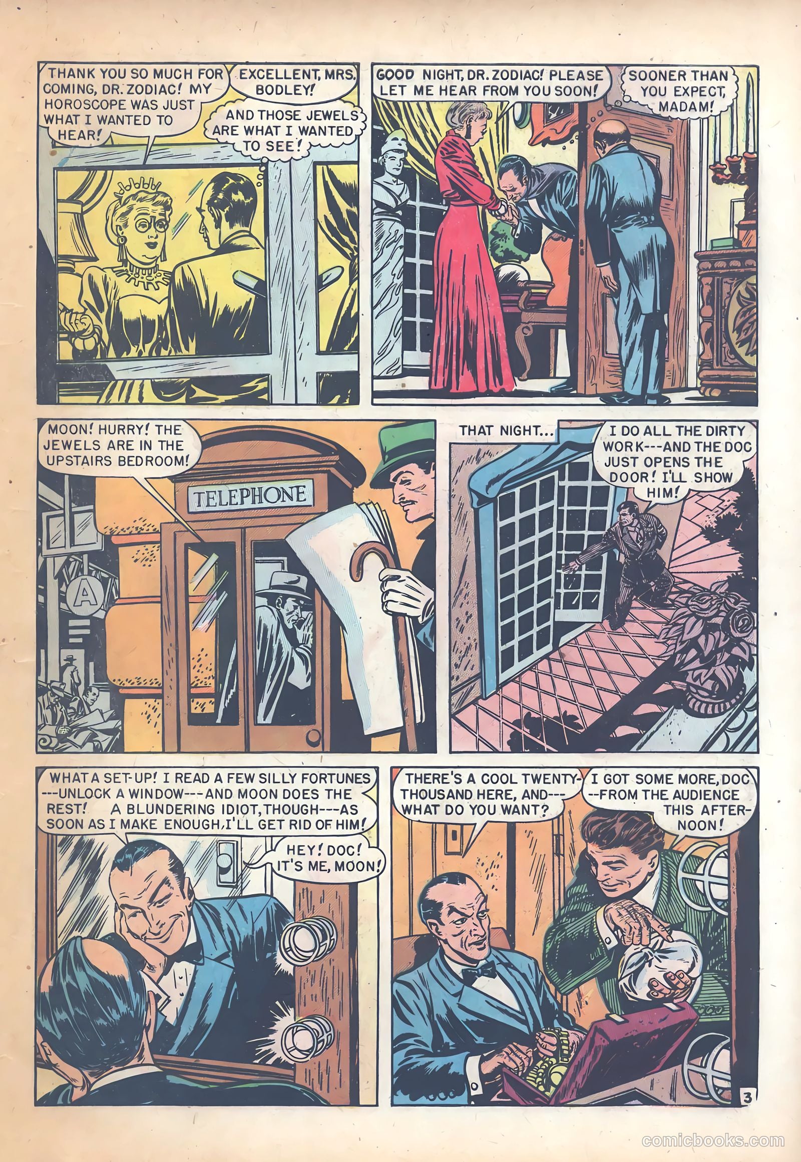 Crime Detective Comics #6 (1949) — page 39 of 52