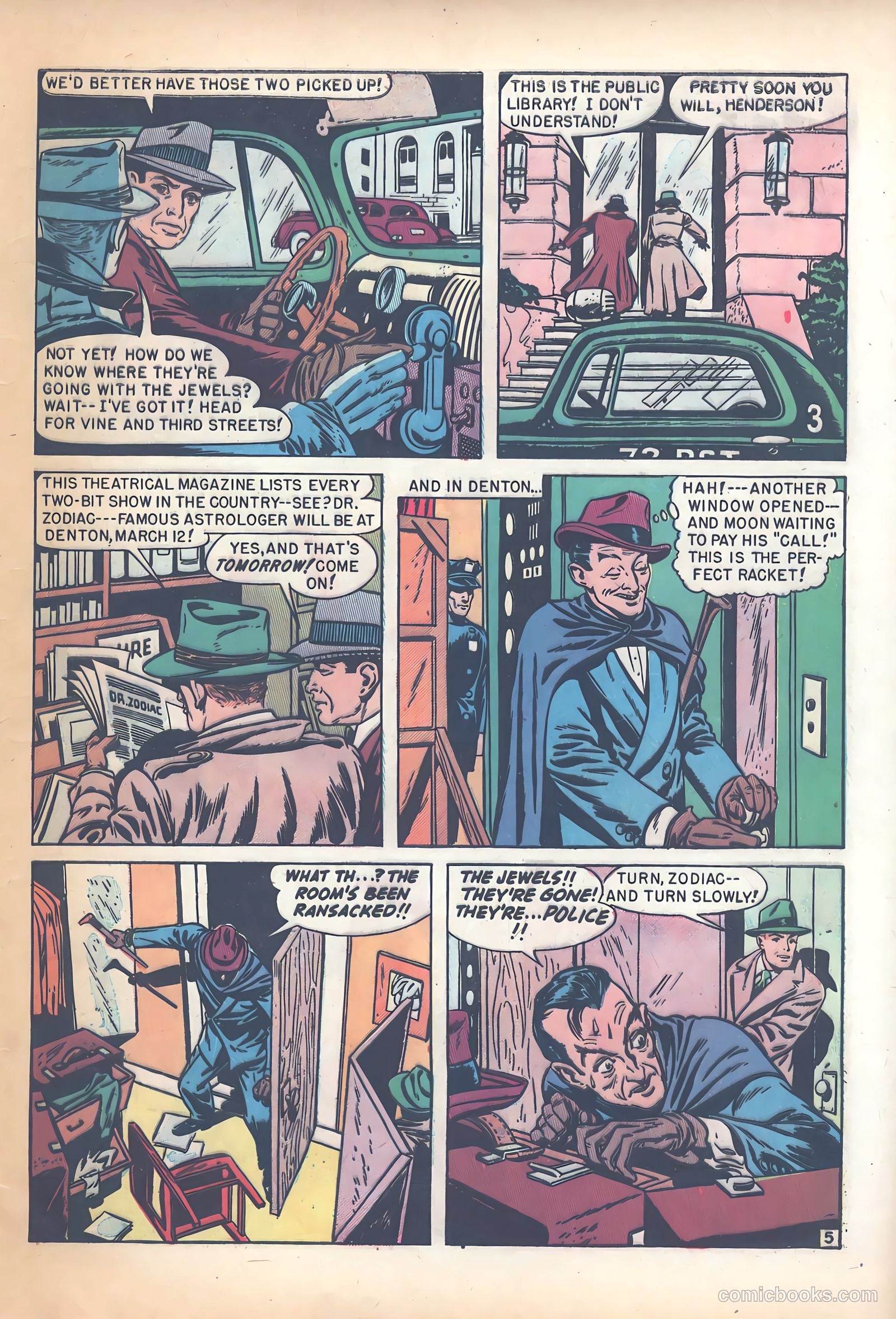 Crime Detective Comics #6 (1949) — page 41 of 52