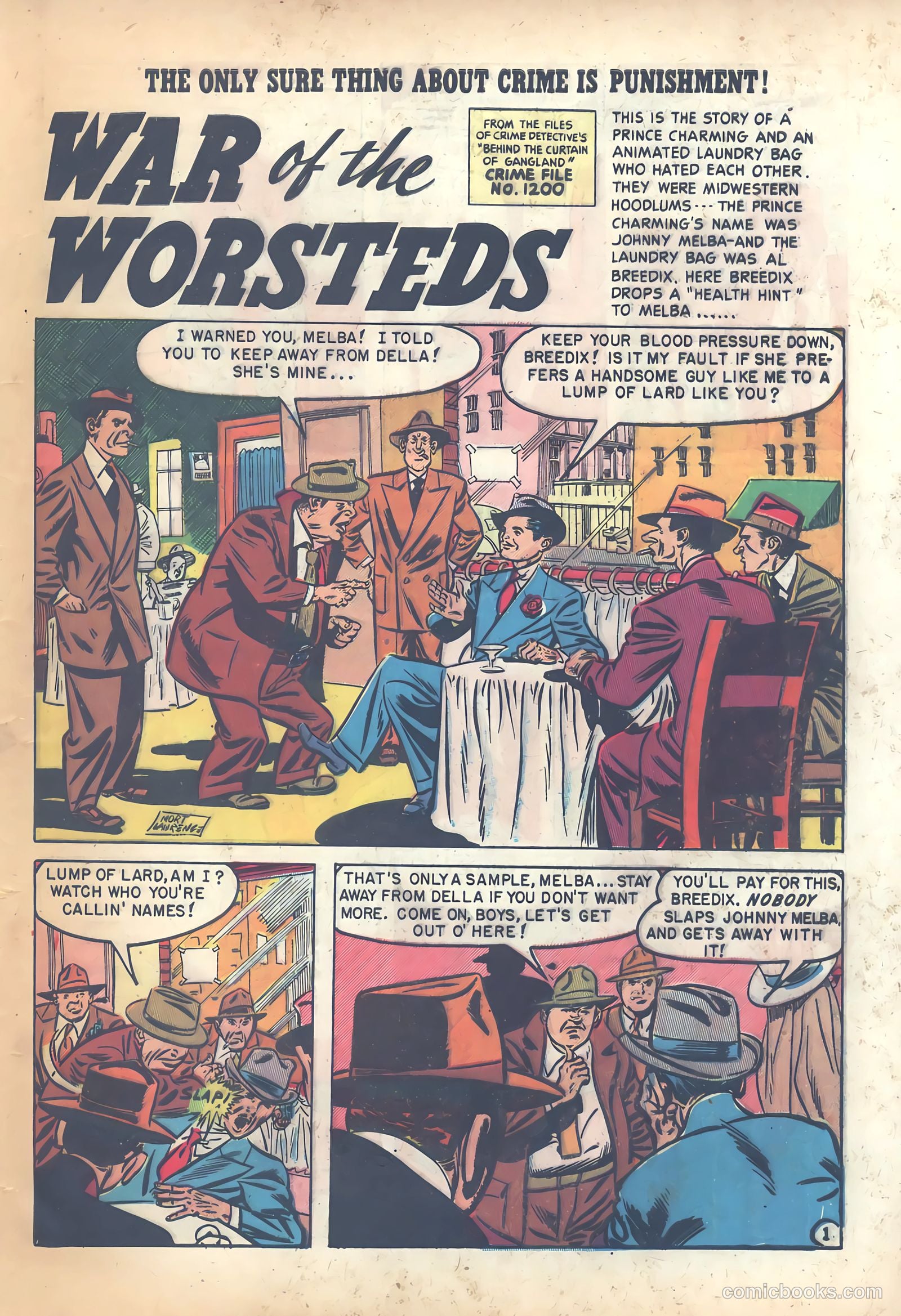 Crime Detective Comics #6 (1949) — page 43 of 52