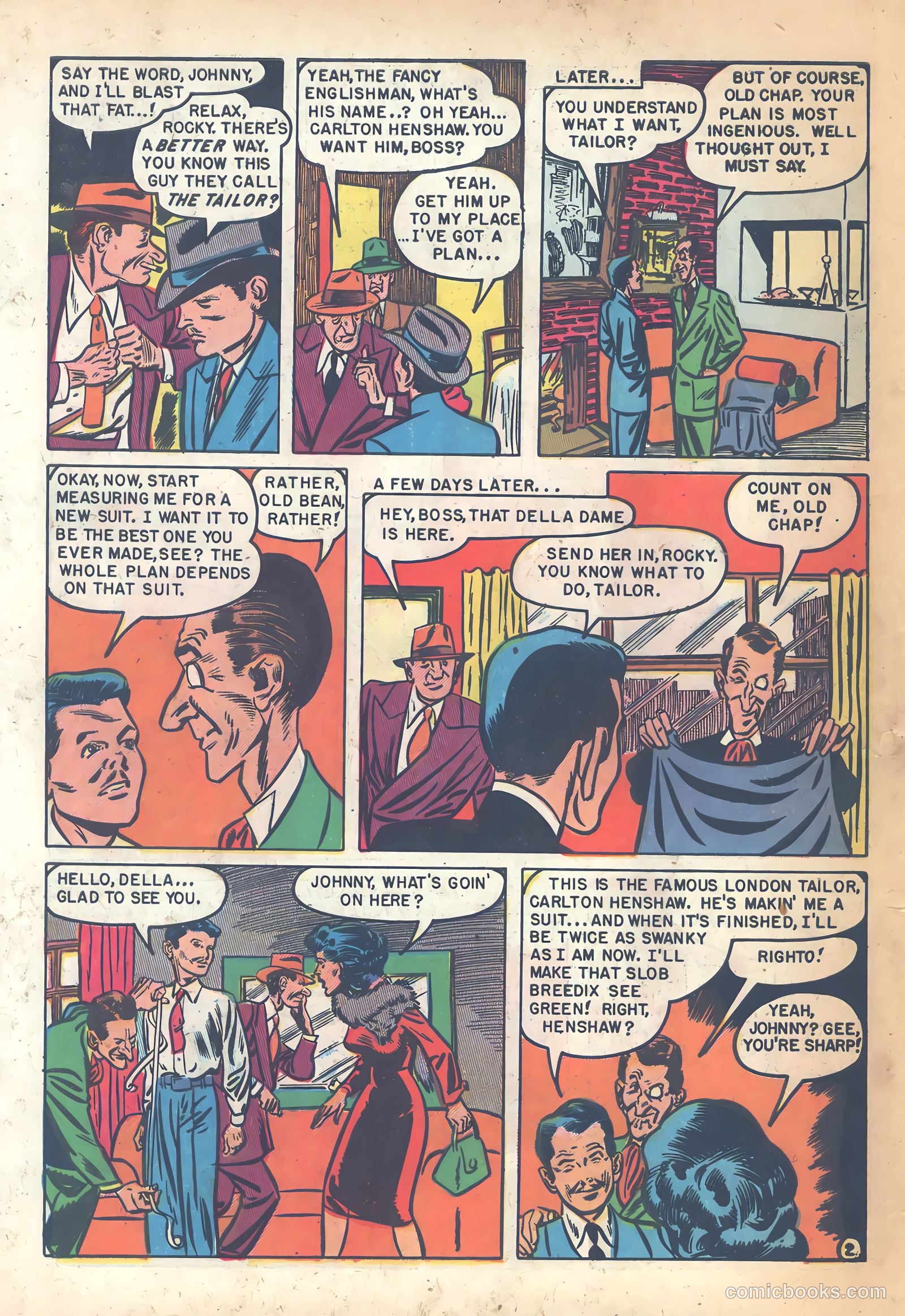 Crime Detective Comics #6 (1949) — page 44 of 52