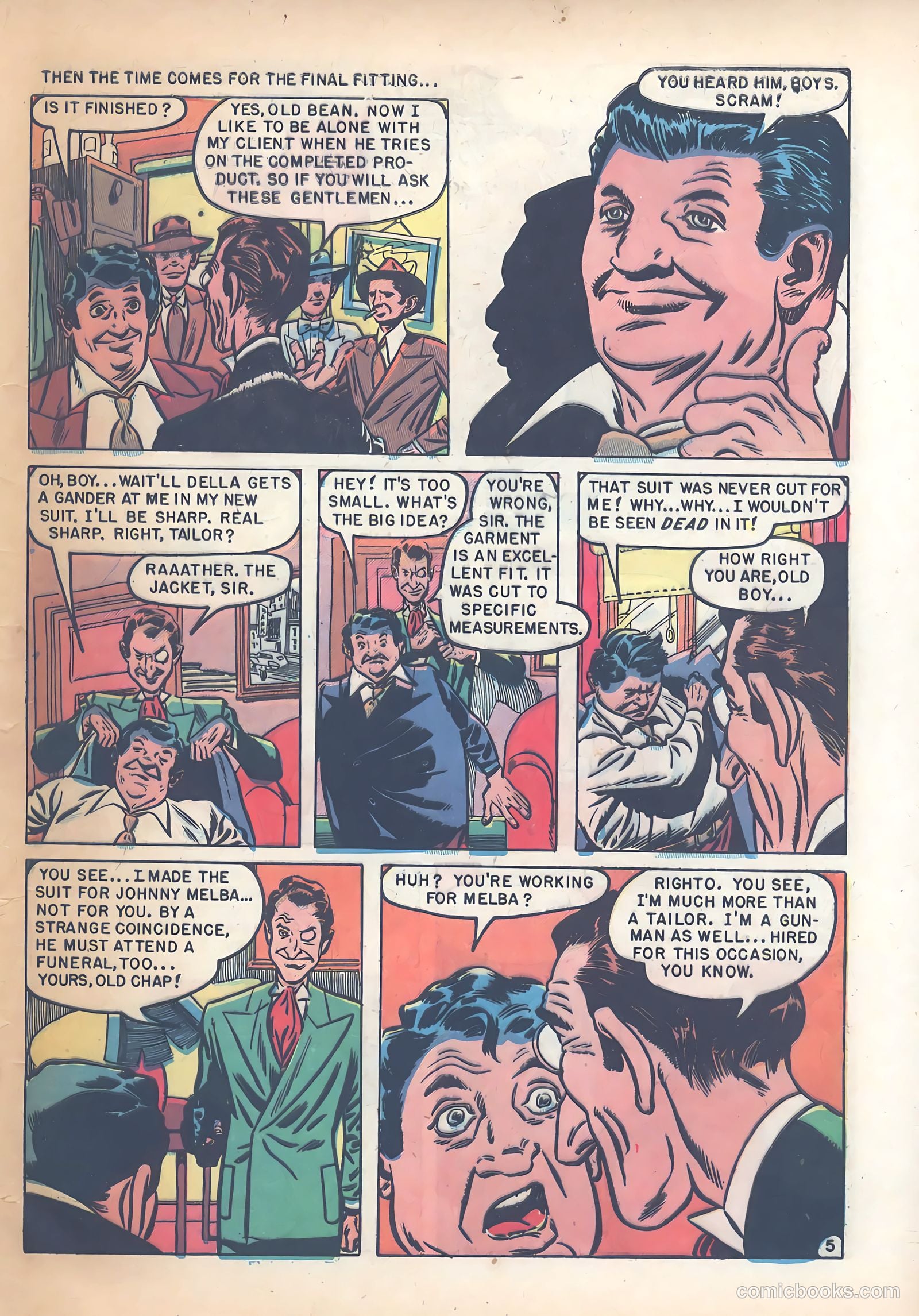 Crime Detective Comics #6 (1949) — page 47 of 52