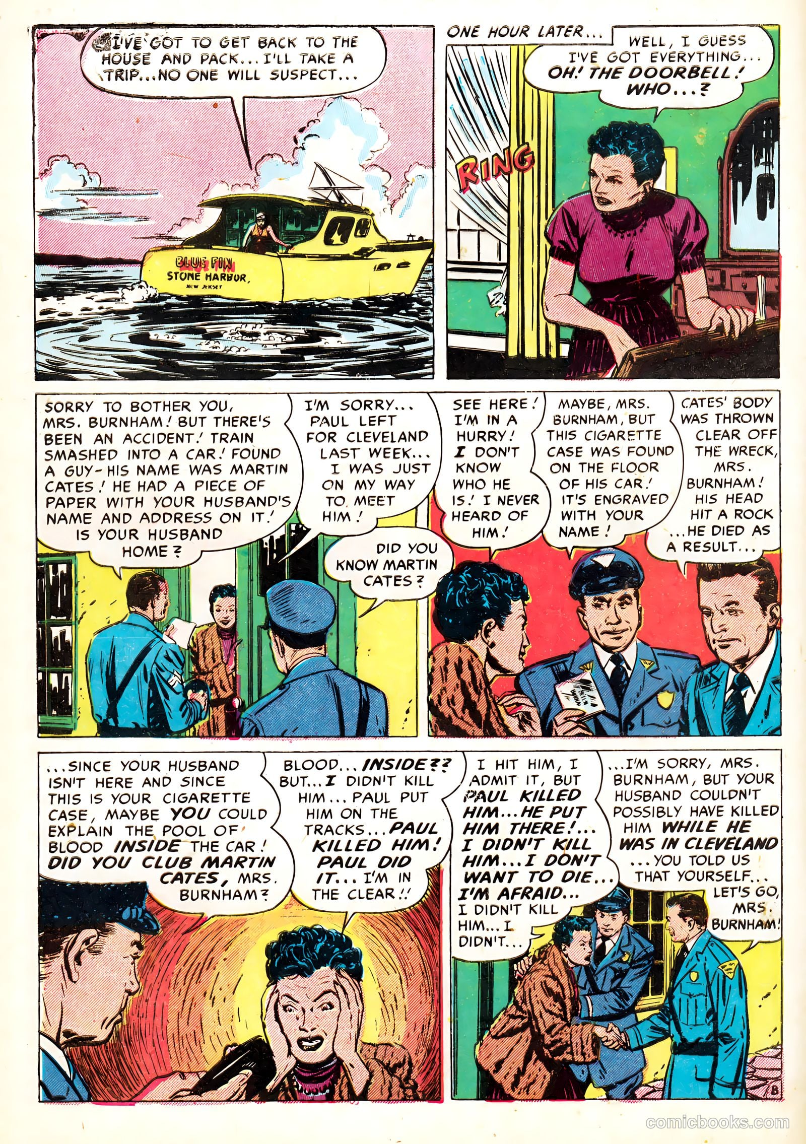Crime Detective Comics #7 (1953) — page 10 of 52