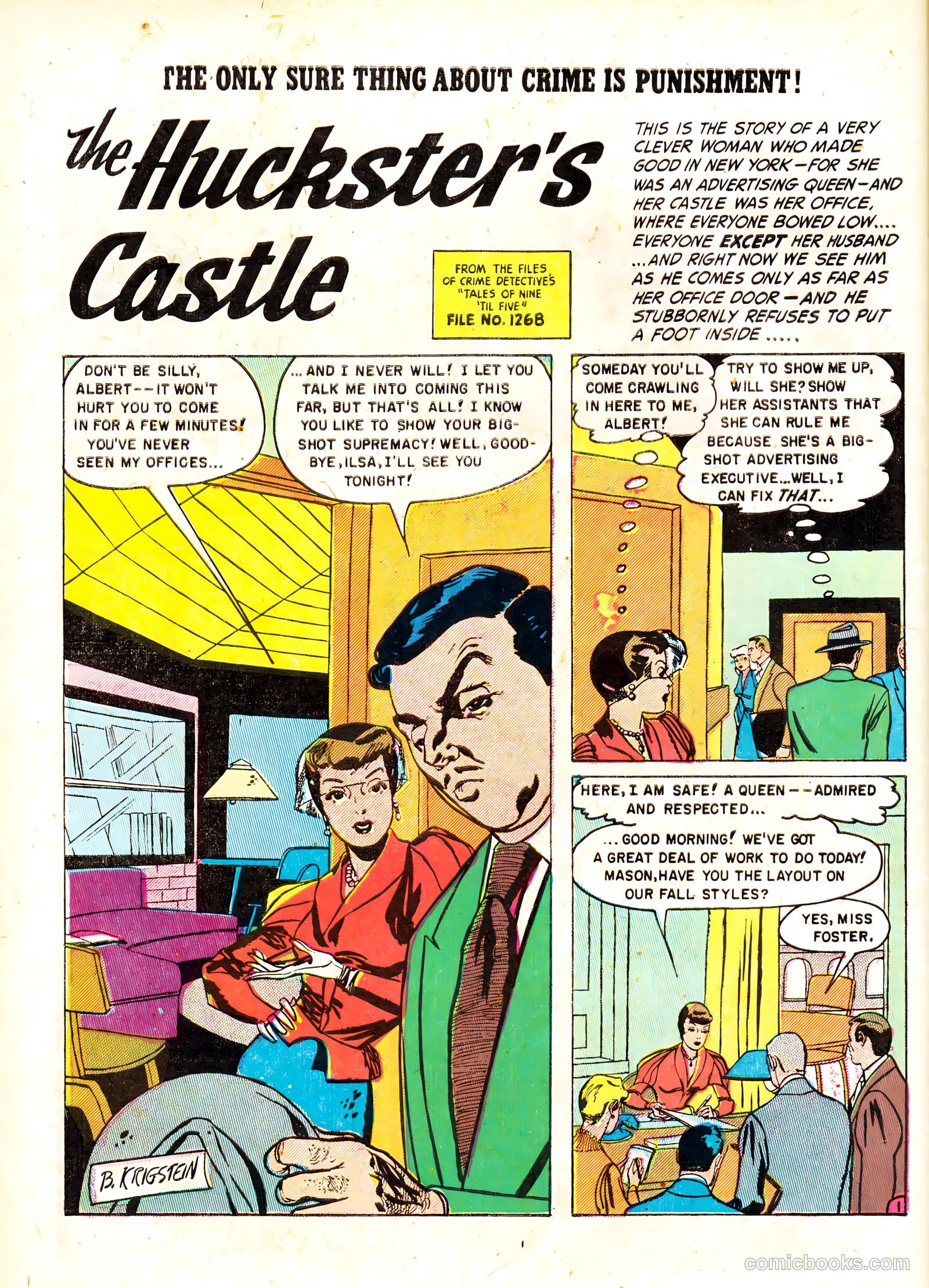 Crime Detective Comics #7 (1953) — page 42 of 52