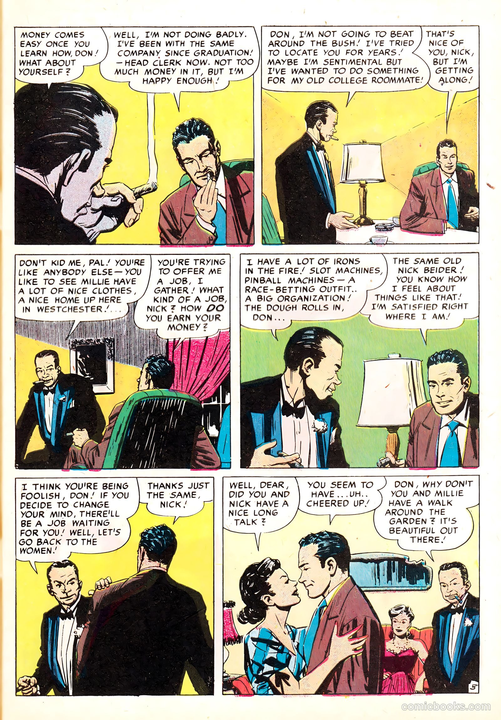 Crime Detective Comics #8 (1951) — page 7 of 52