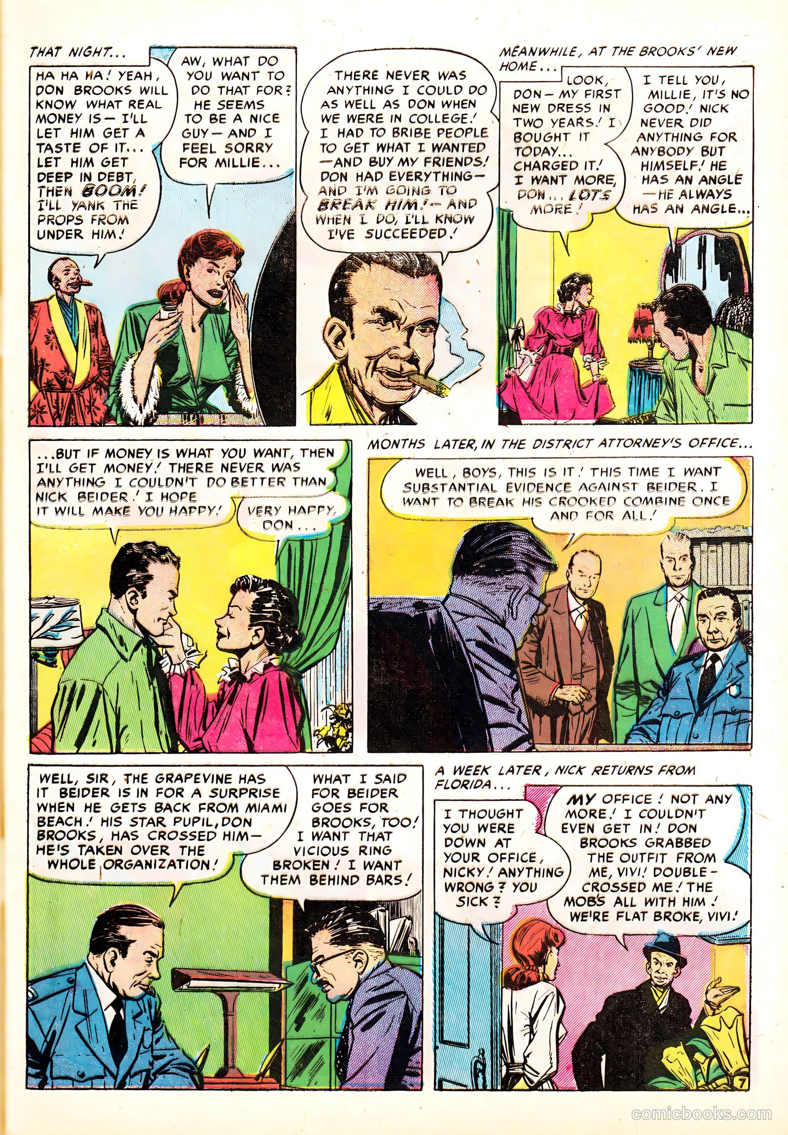 Crime Detective Comics #8 (1951) — page 9 of 52