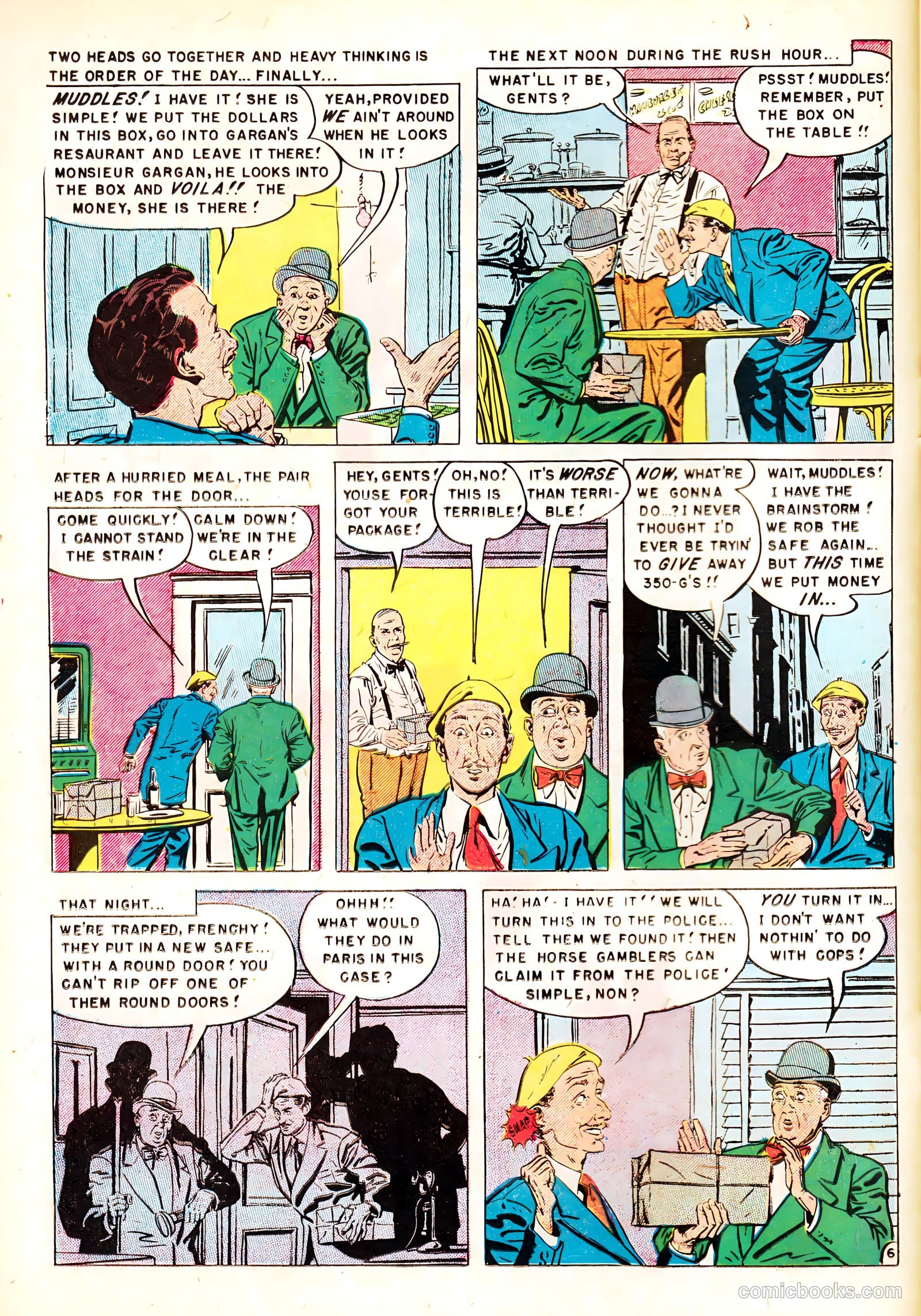 Crime Detective Comics #8 (1951) — page 16 of 52