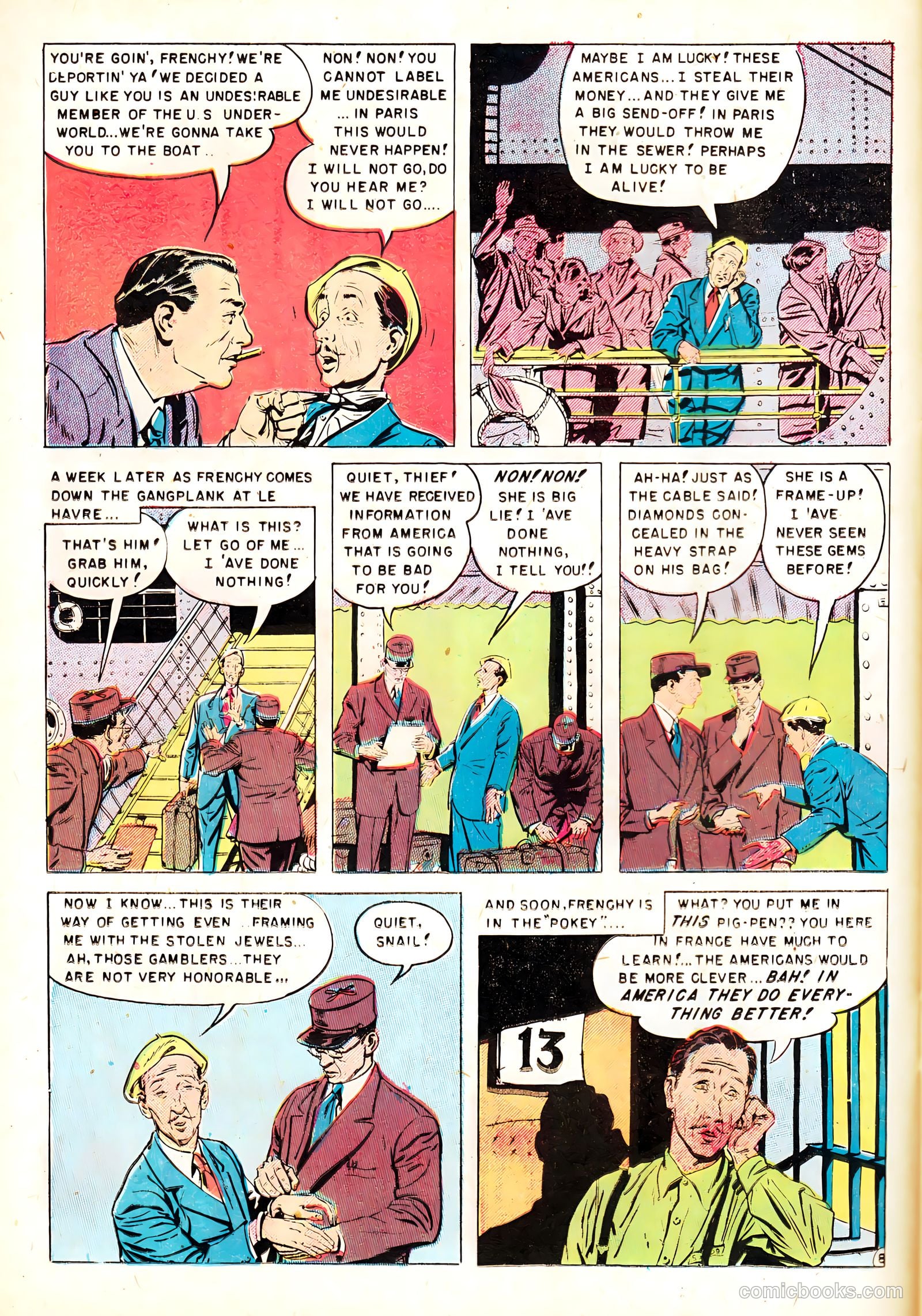 Crime Detective Comics #8 (1951) — page 18 of 52
