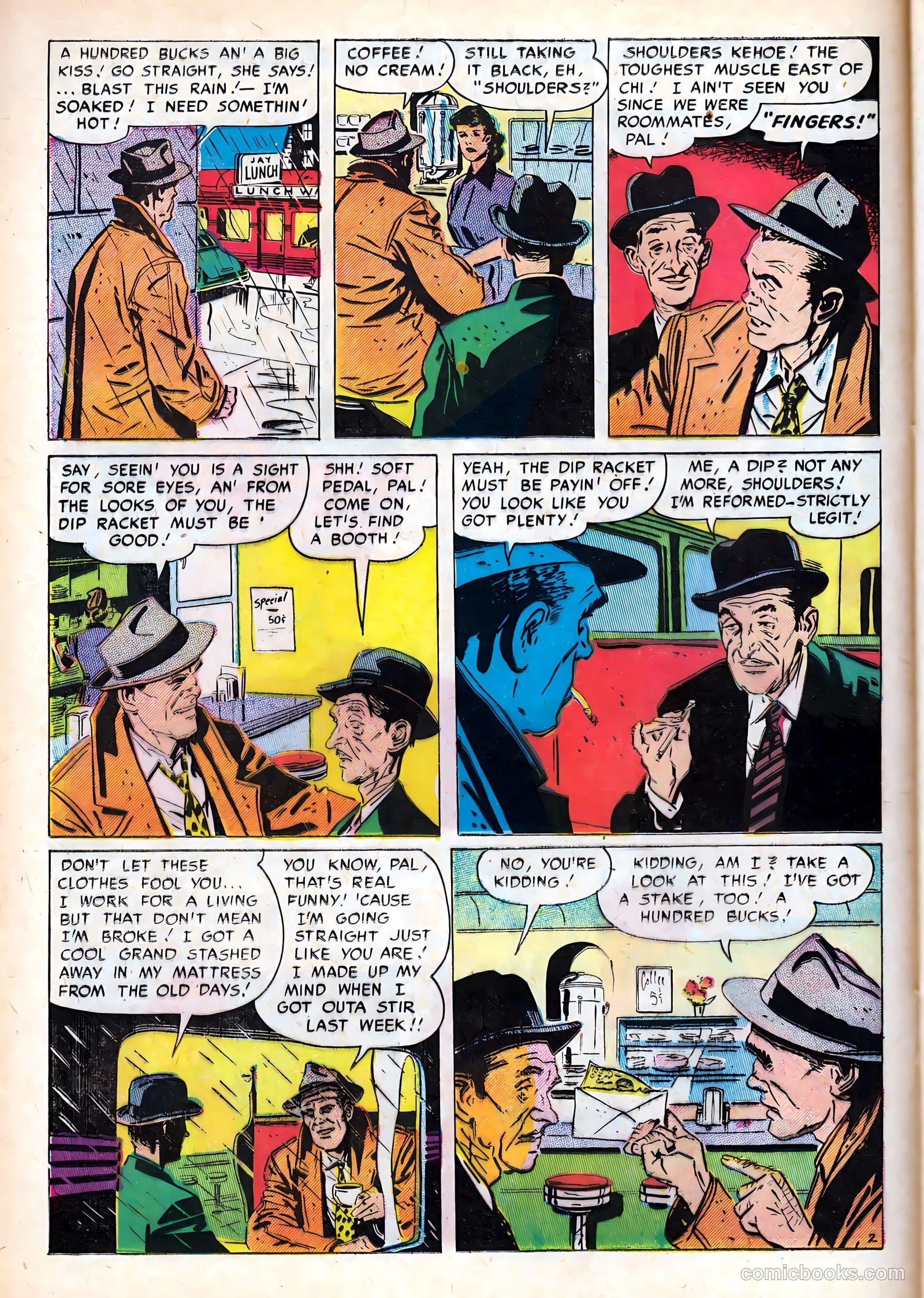 Crime Detective Comics #8 (1951) — page 20 of 52