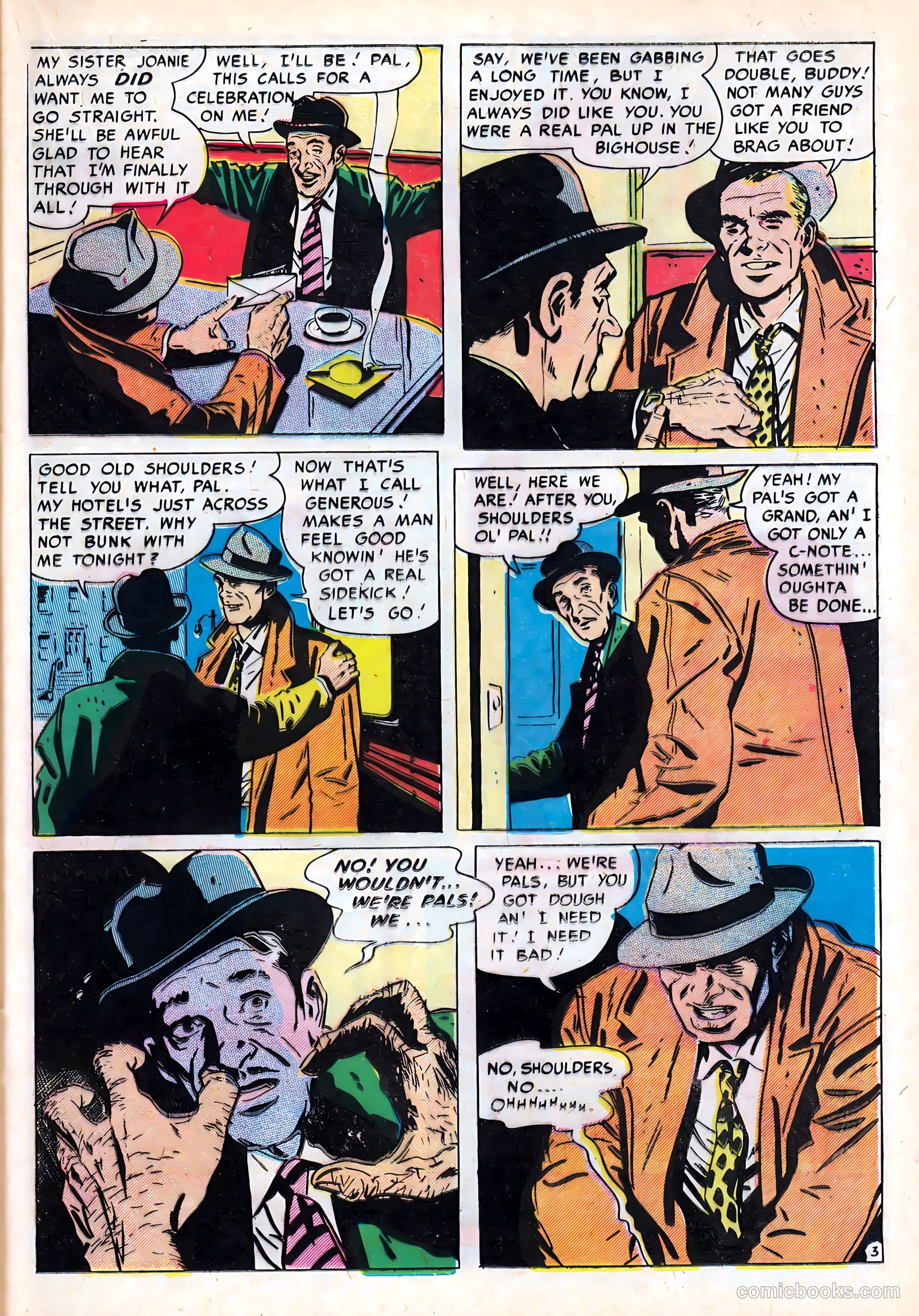 Crime Detective Comics #8 (1951) — page 21 of 52