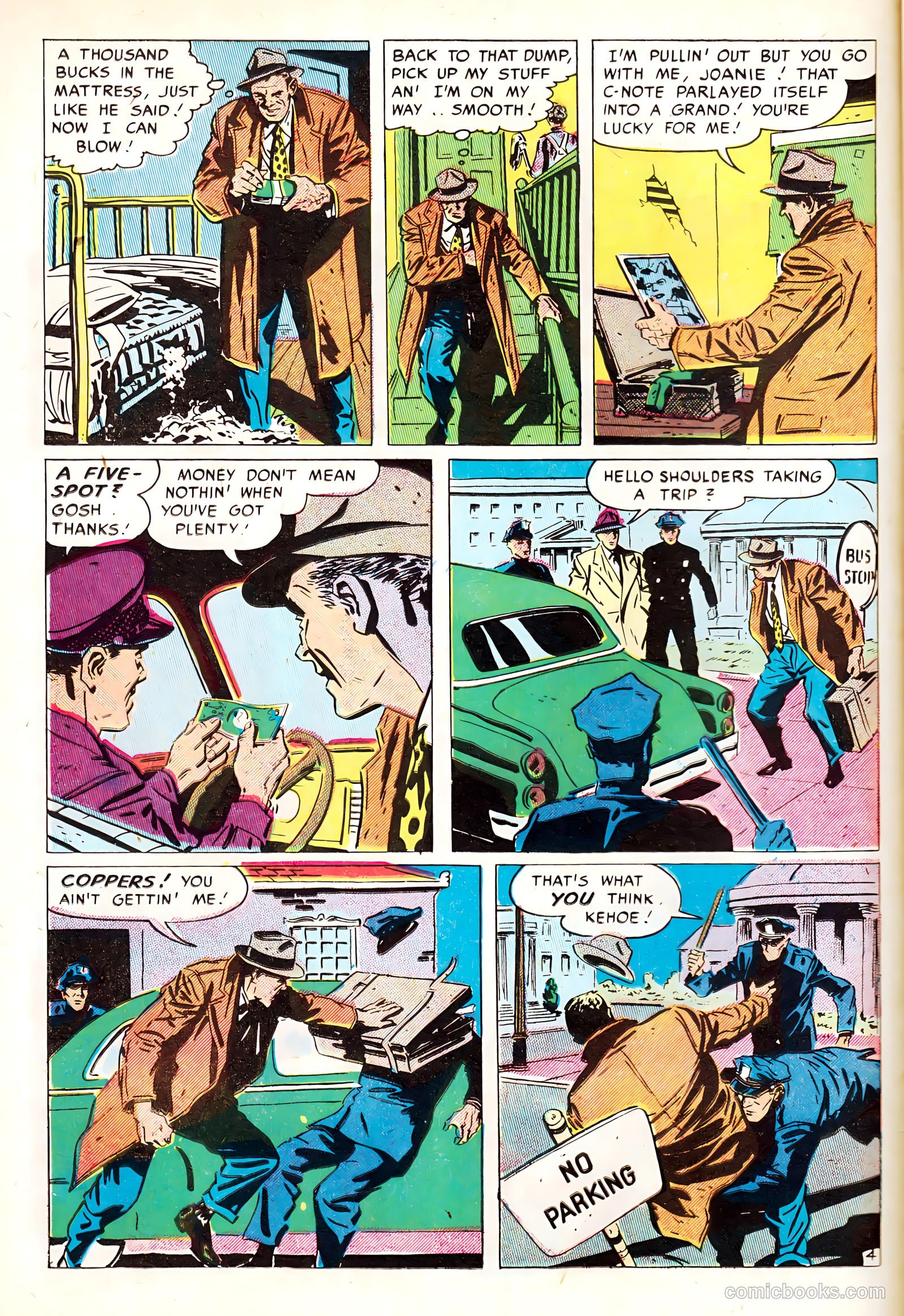 Crime Detective Comics #8 (1951) — page 22 of 52